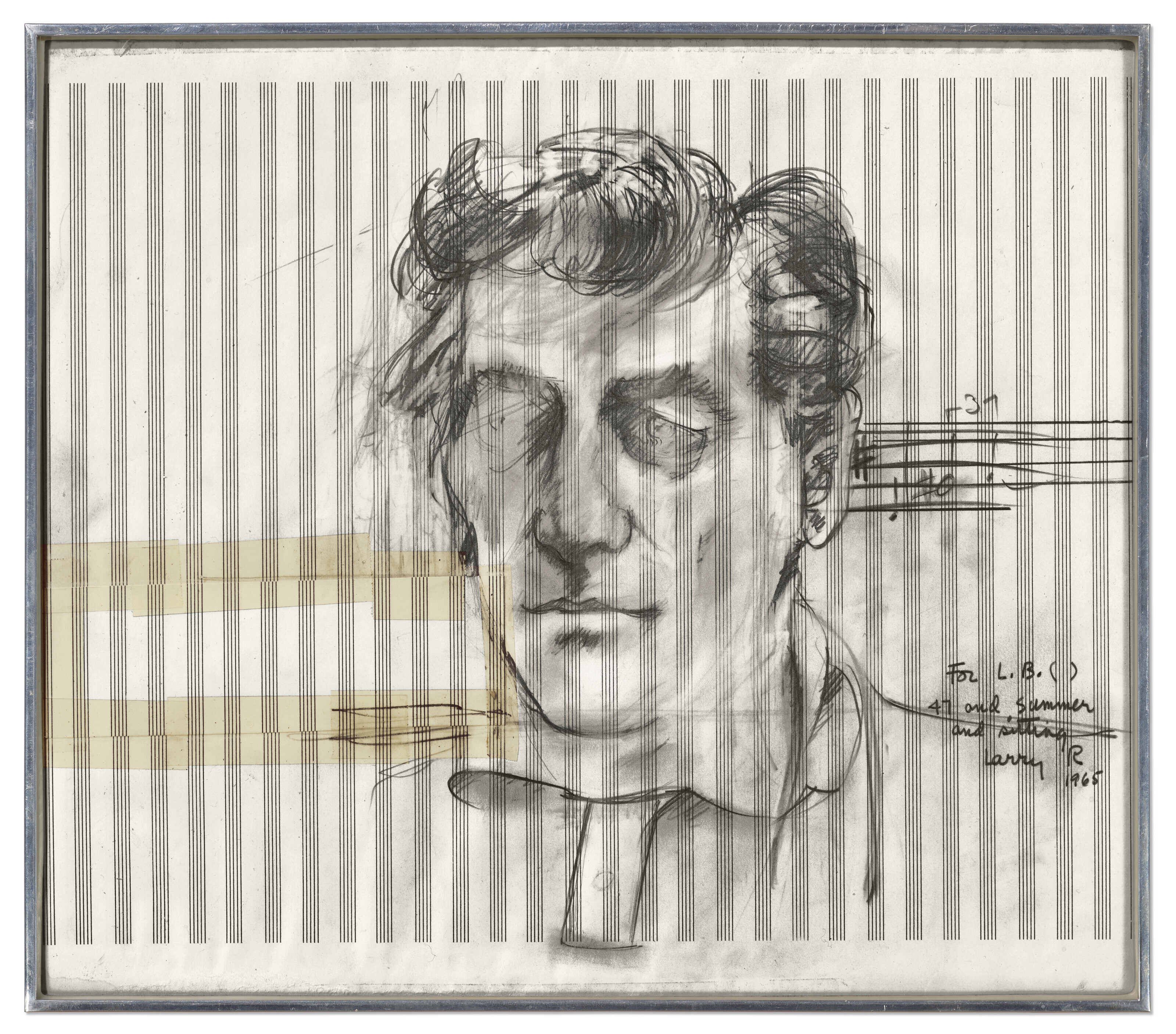 Larry Rivers — Portrait of Leonard Bernstein, изображение 2