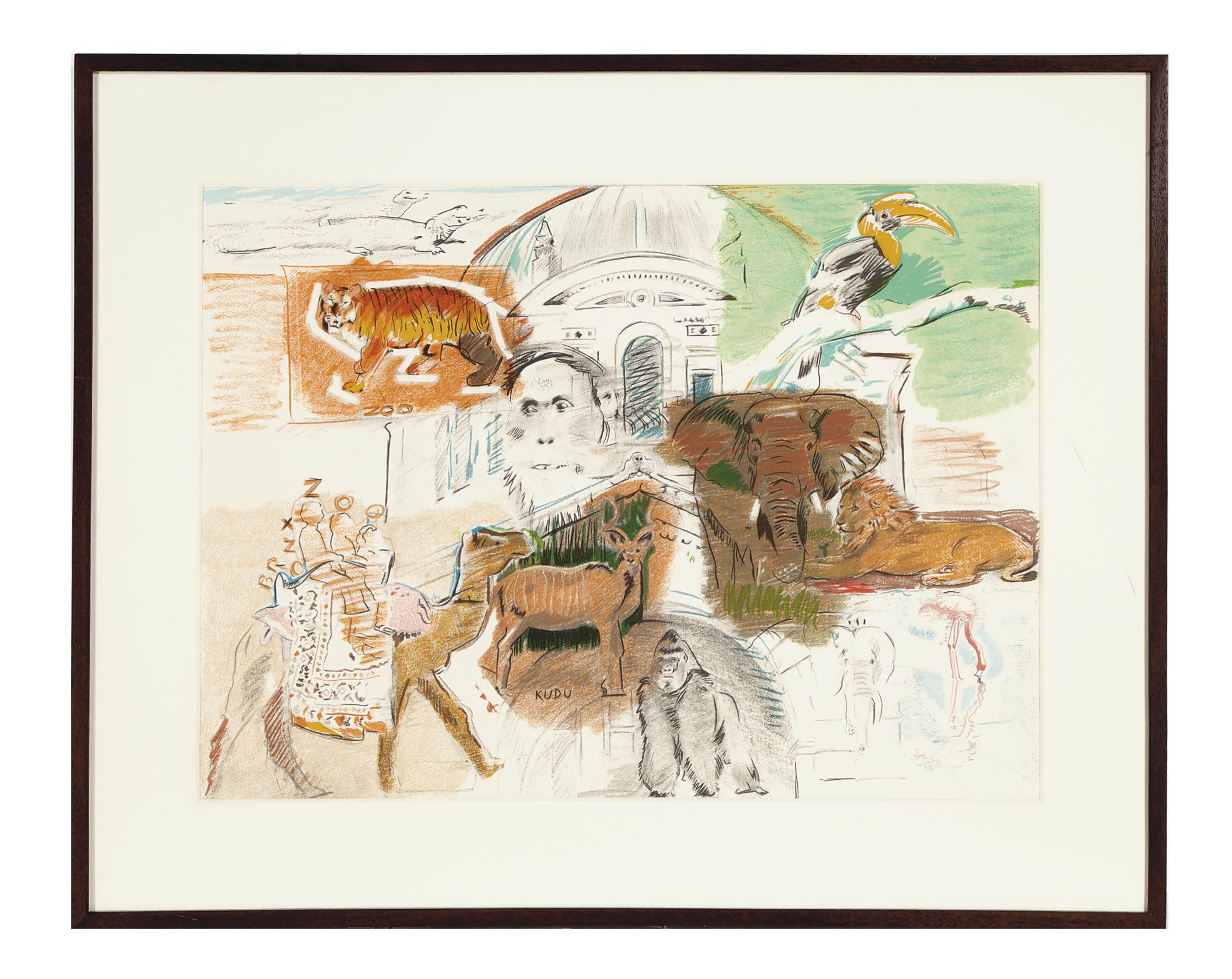 Larry Rivers — Bronx Zoo, from New York, New York