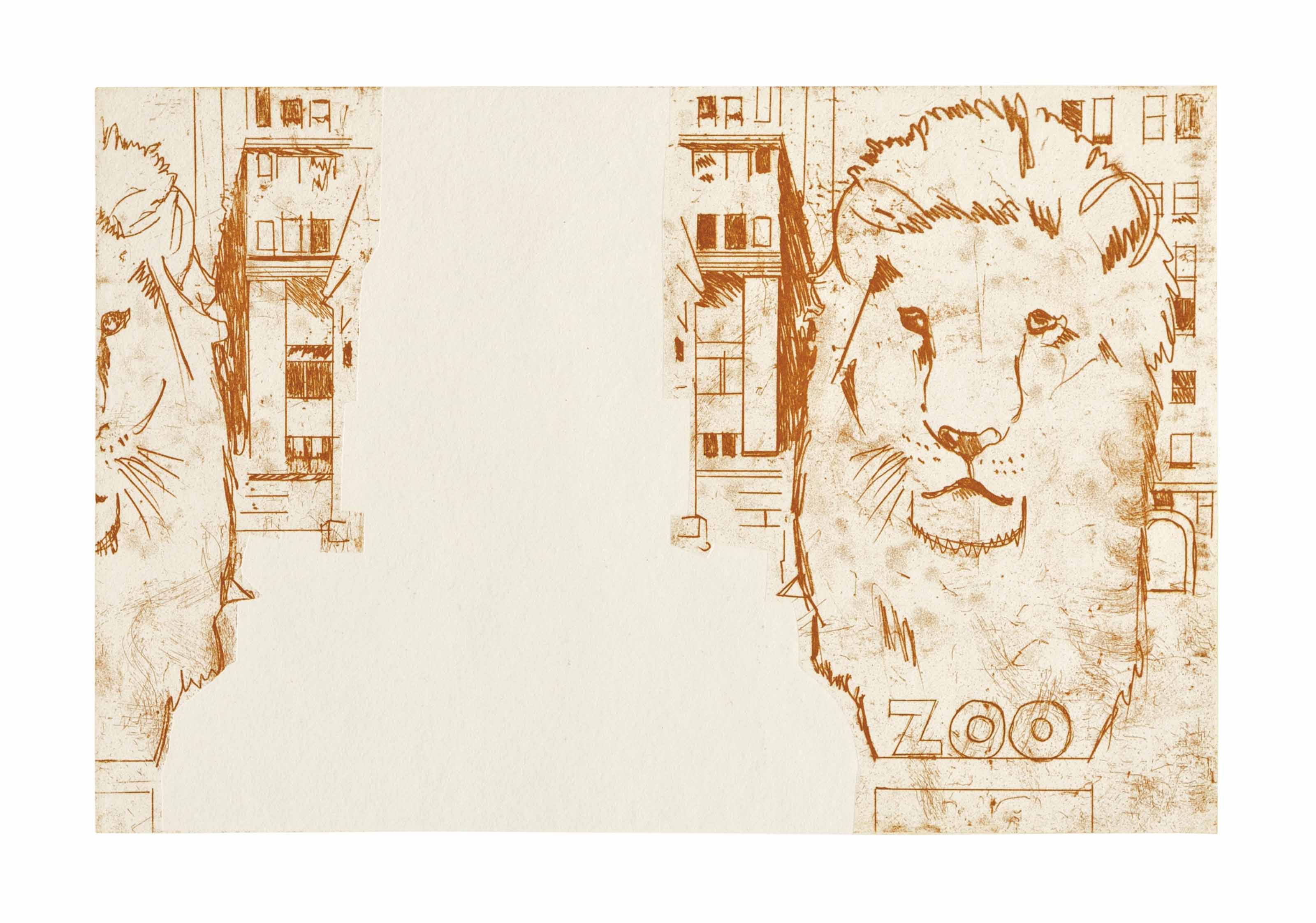 Larry Rivers — Downtown Lion (S. 47)