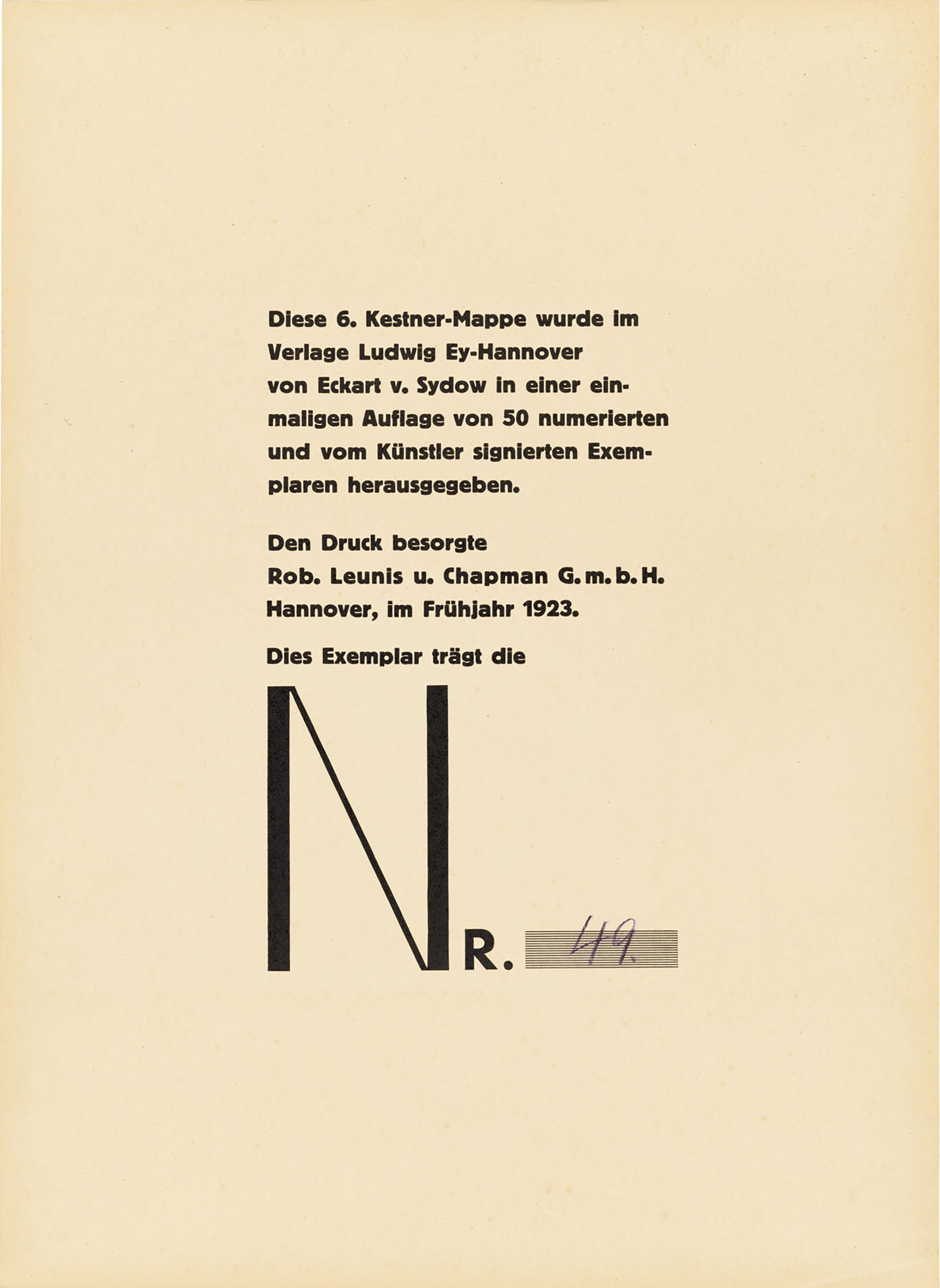 László Moholy-Nagy — Konstruktionen – 6. Kestnermappe, изображение 8