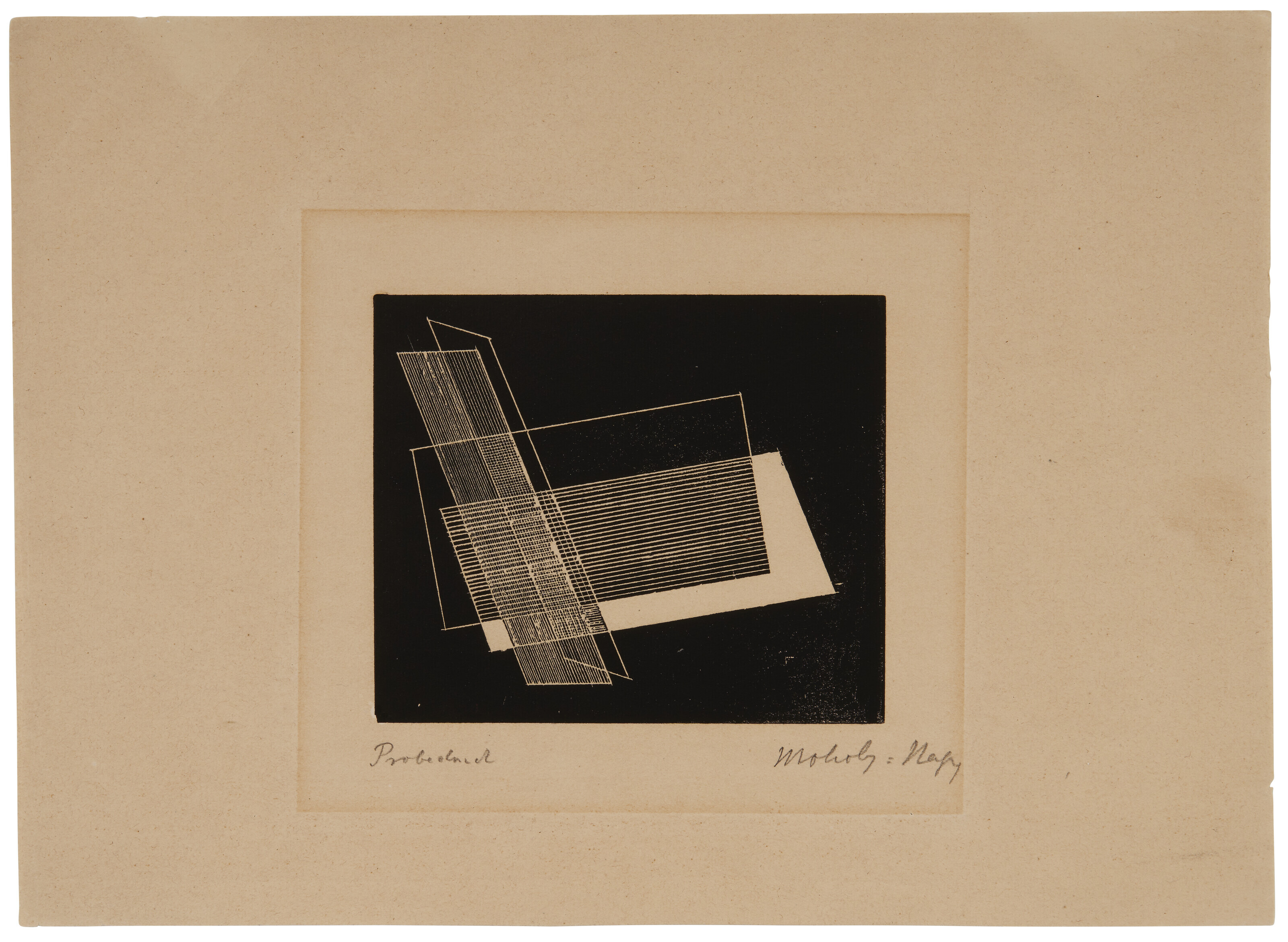 László Moholy-Nagy — Planes Intersecting