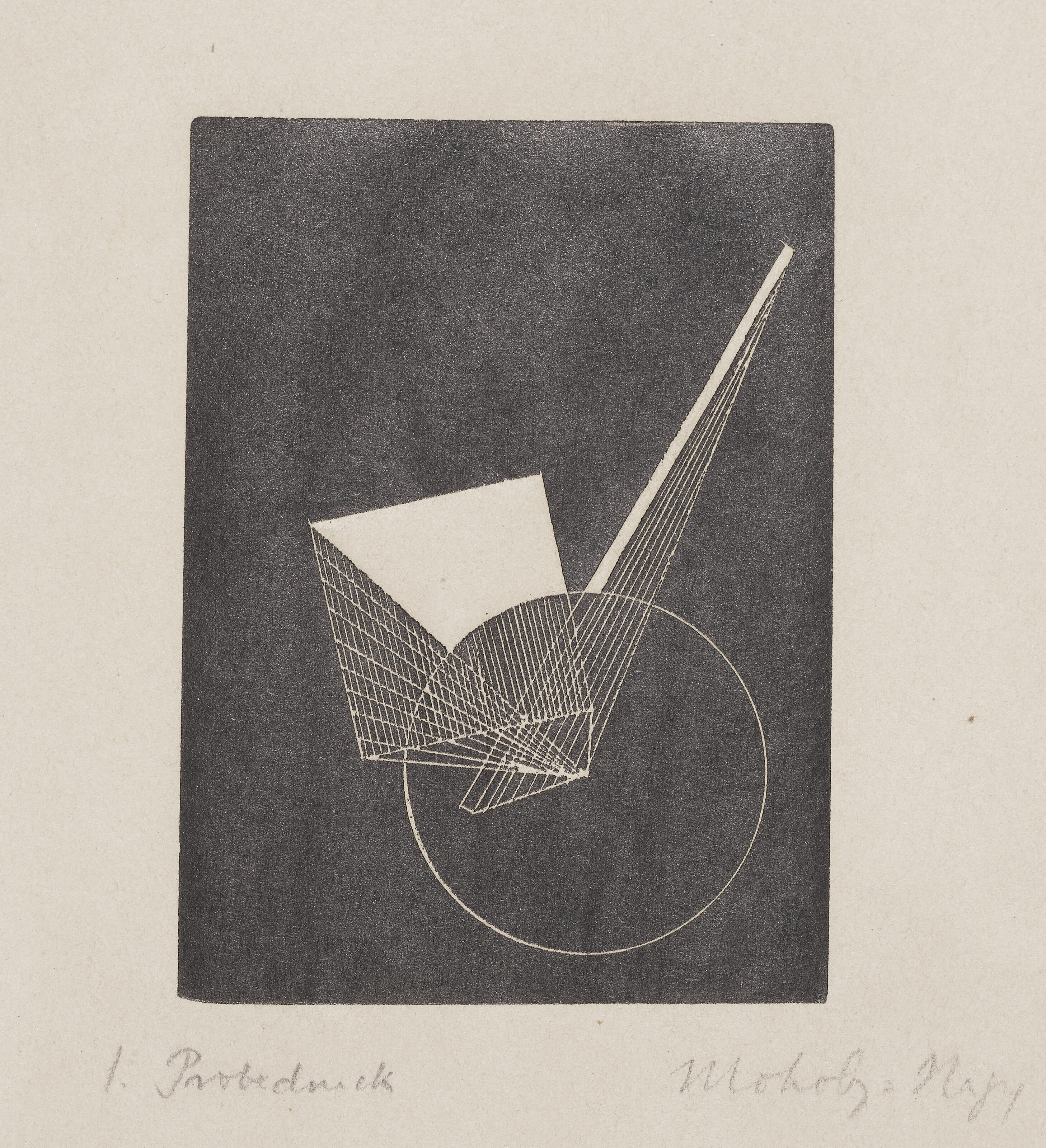 László Moholy-Nagy — Circle and Planes