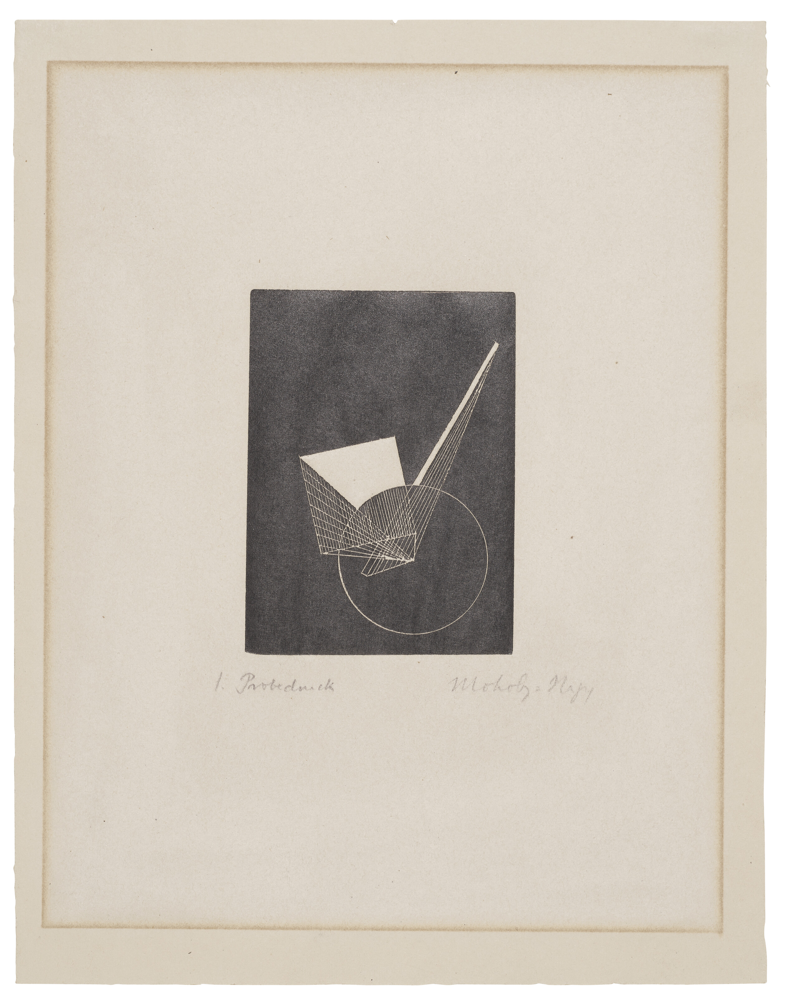László Moholy-Nagy — Circle and Planes, изображение 3