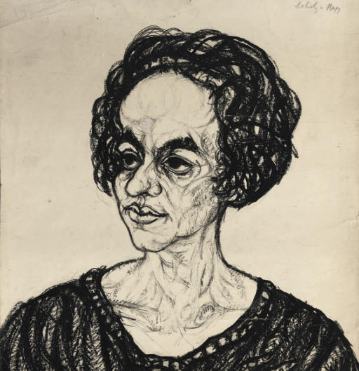 László Moholy-Nagy — Portrait of a woman