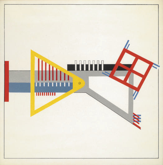 László Moholy-Nagy — Walter Gropius, ed. Staatliches Bauhaus in Weimar 1919-1923 , Bauhaus Verlag, Weimar and Munich, 1923