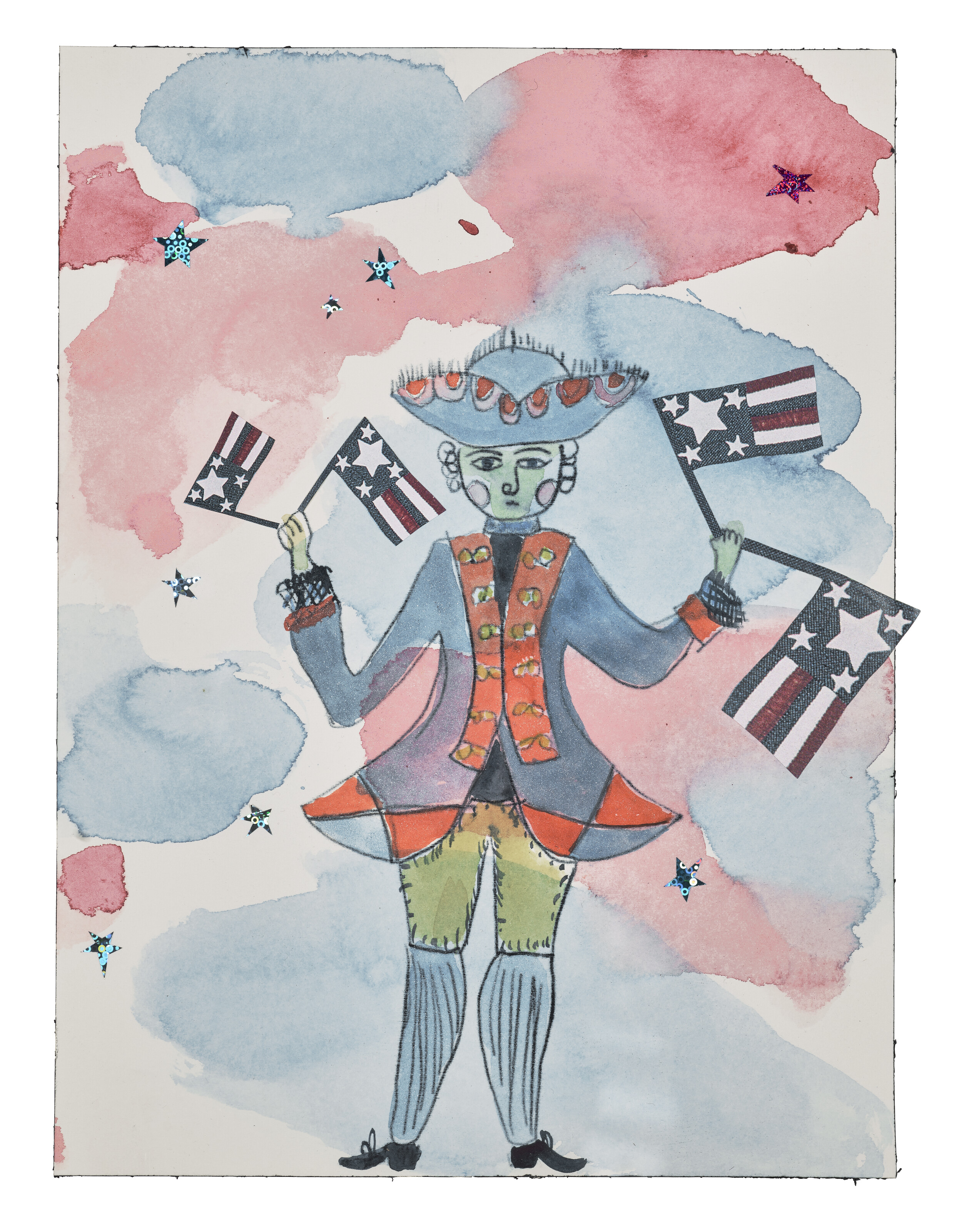 Laura Owens — Untitled [Two Works], изображение 2