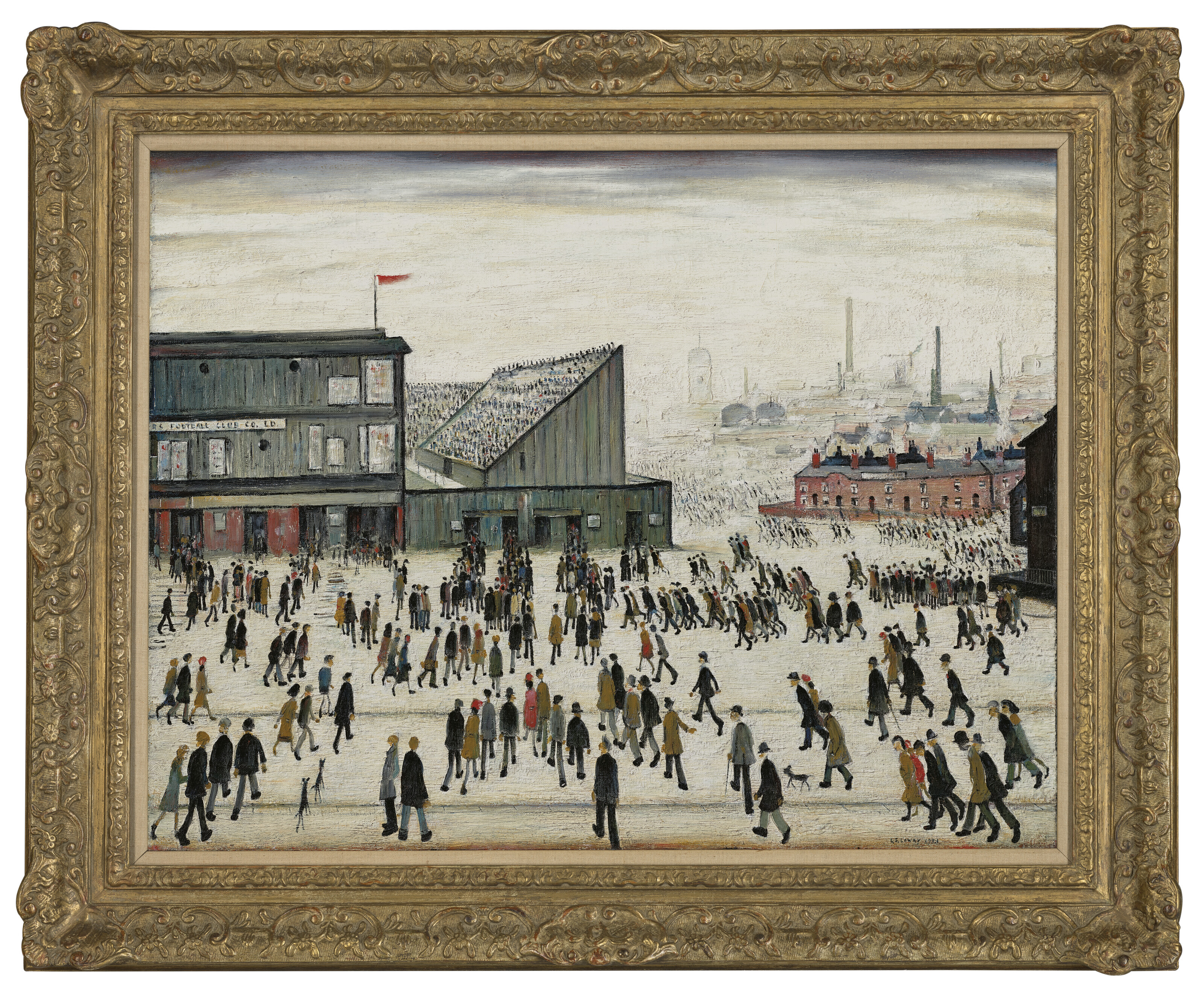 Laurence Stephen Lowry — Going to the Match, изображение 4