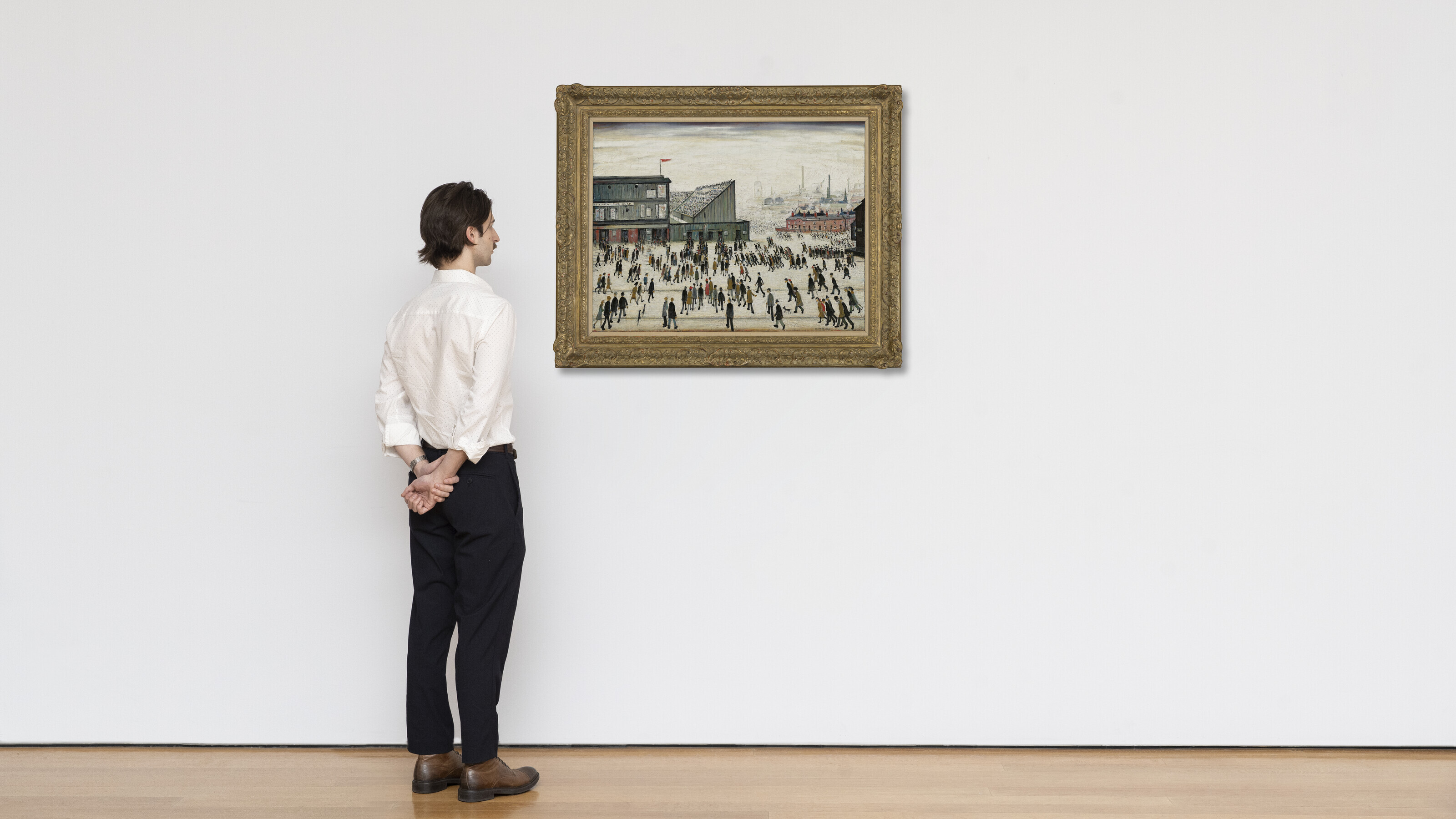 Laurence Stephen Lowry — Going to the Match, изображение 5