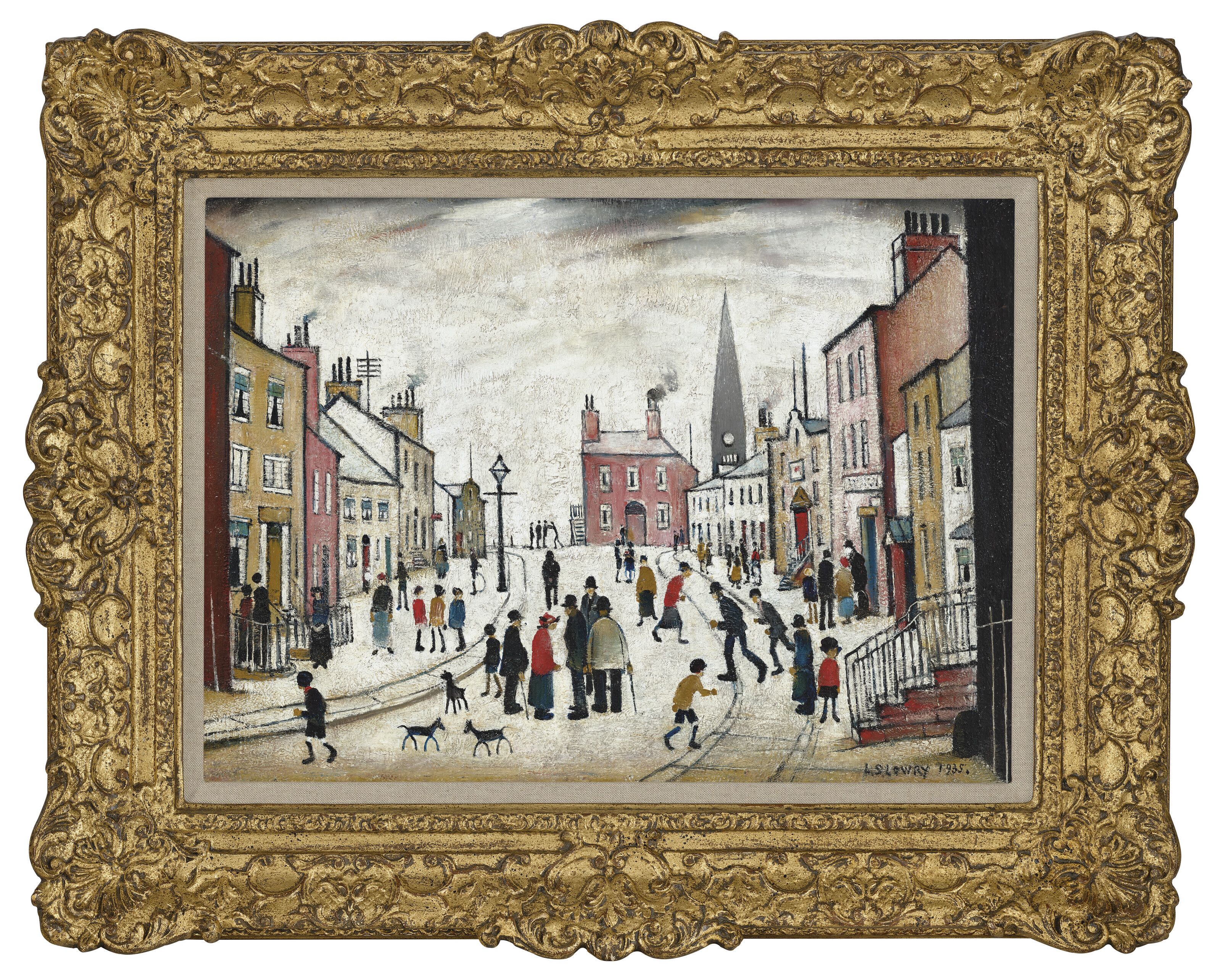 Laurence Stephen Lowry — The Village Street, изображение 2