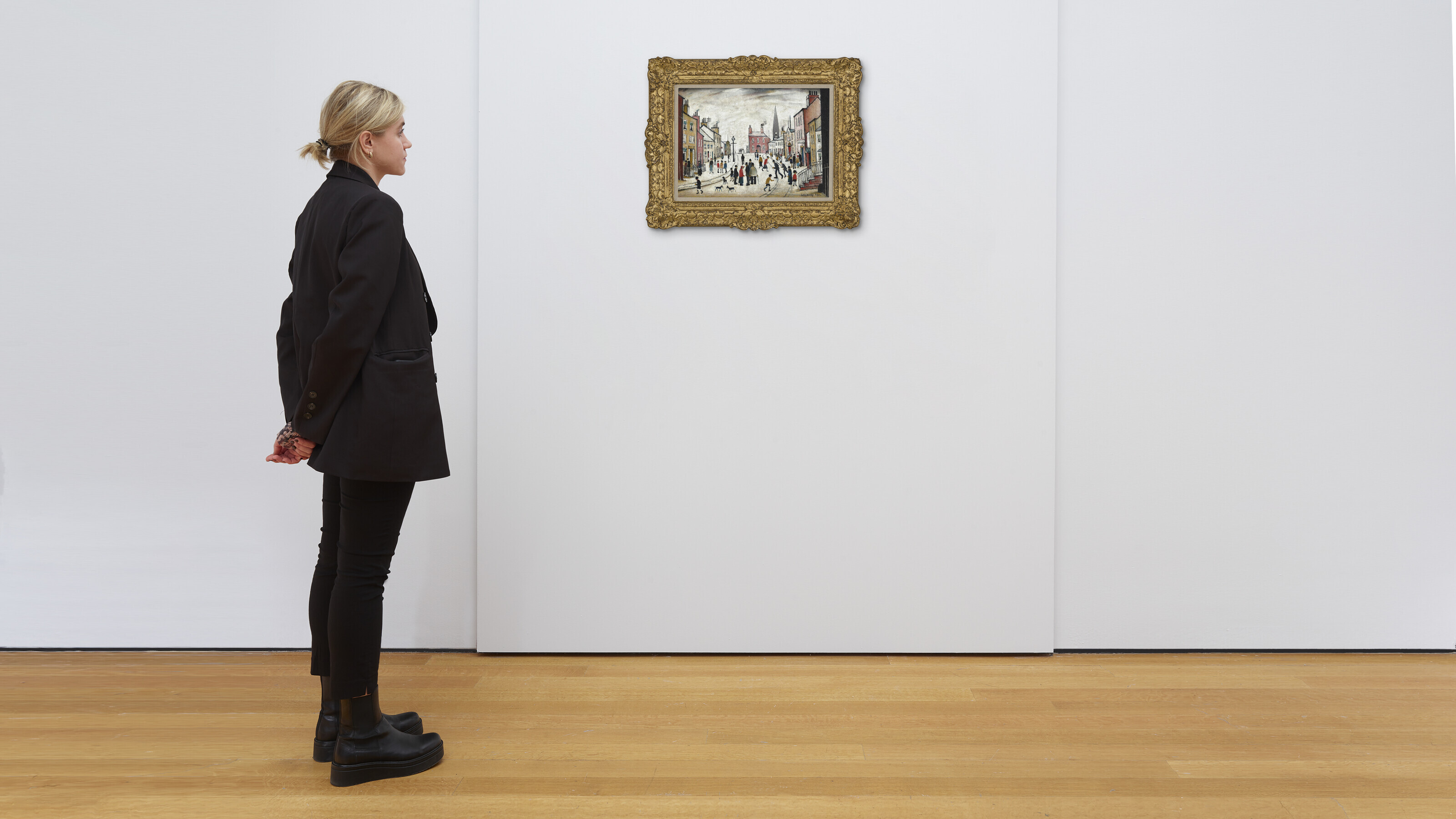 Laurence Stephen Lowry — The Village Street, изображение 4