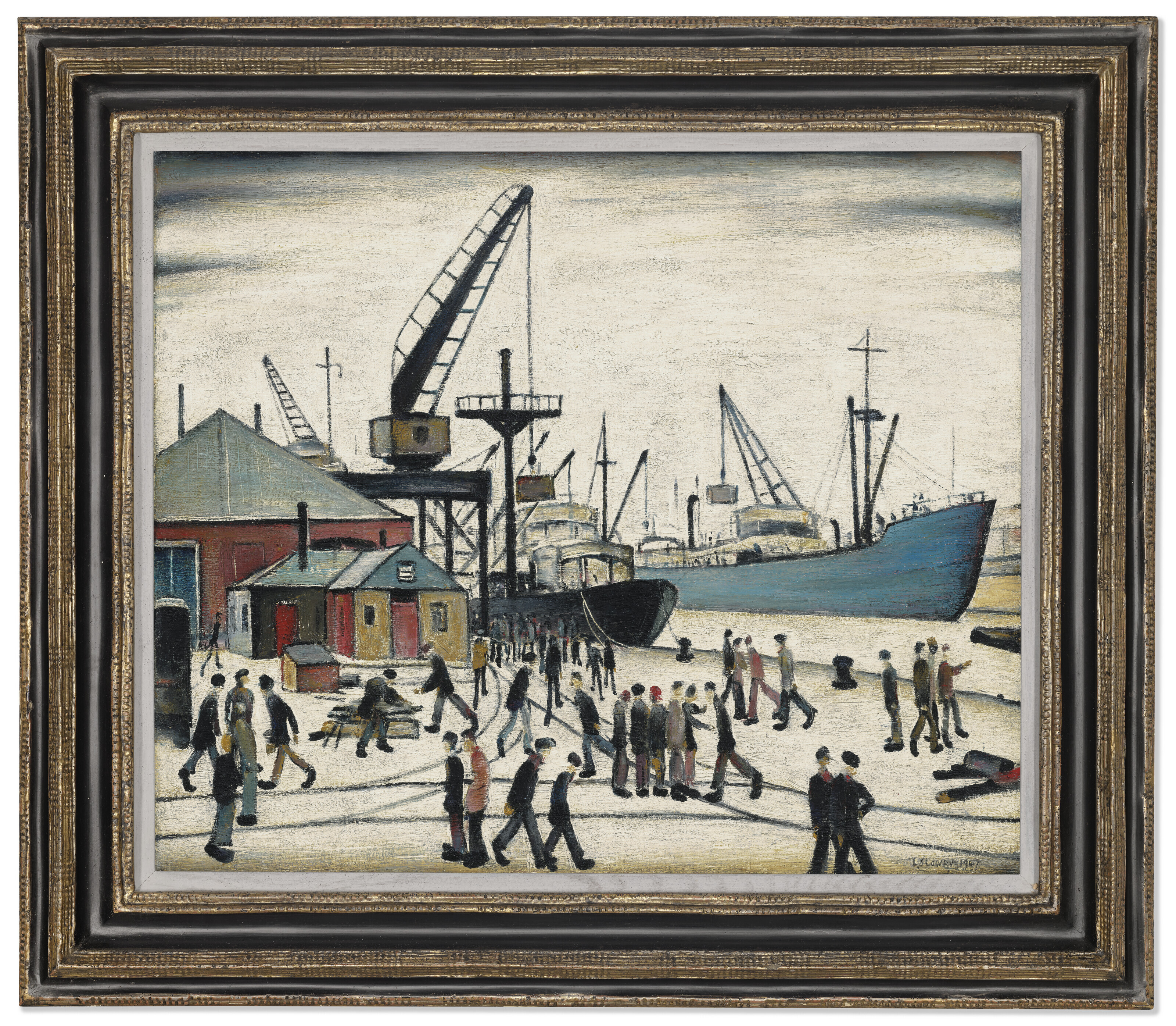 Laurence Stephen Lowry — Glasgow Docks, изображение 2