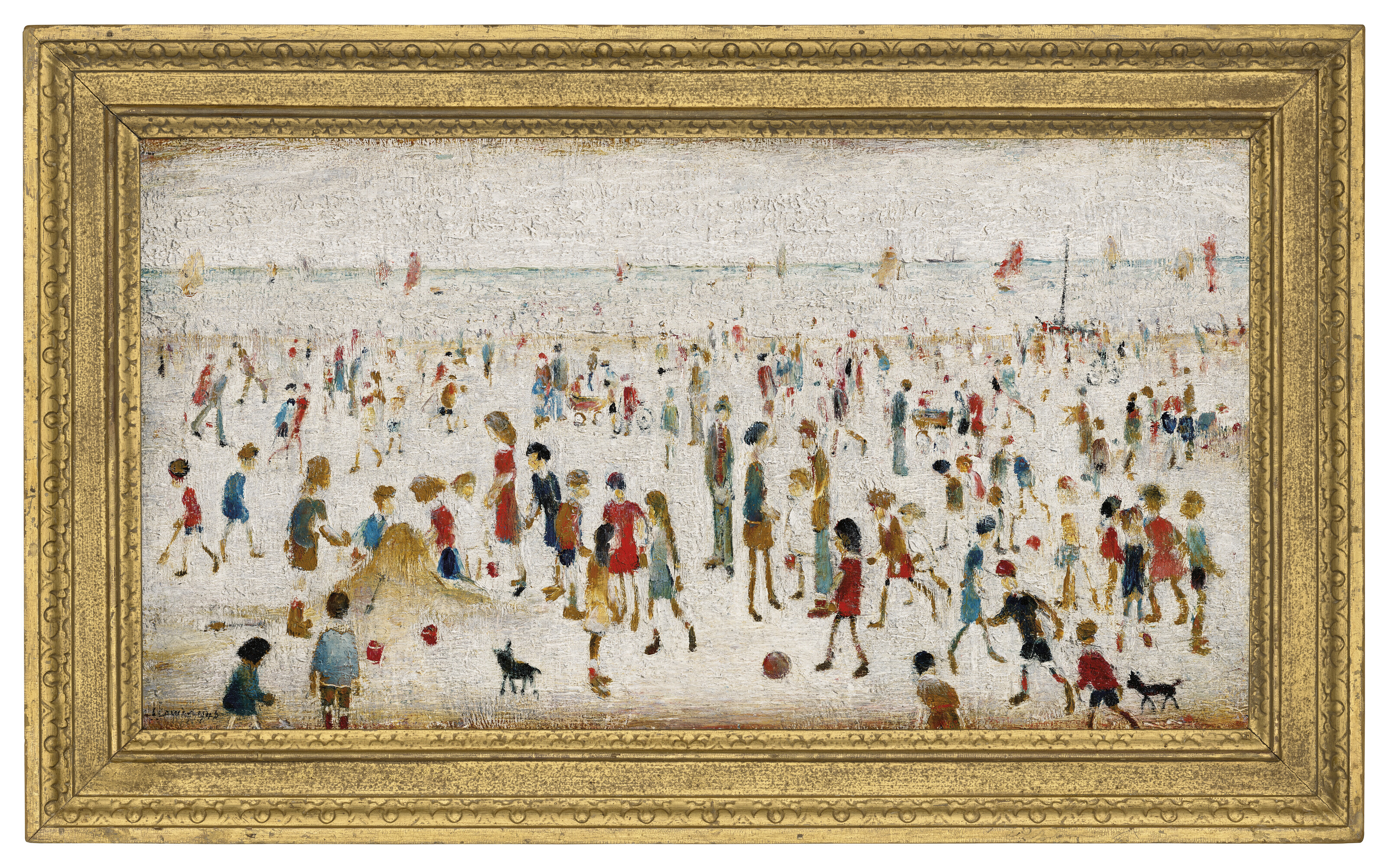 Laurence Stephen Lowry — On the Sands, изображение 3