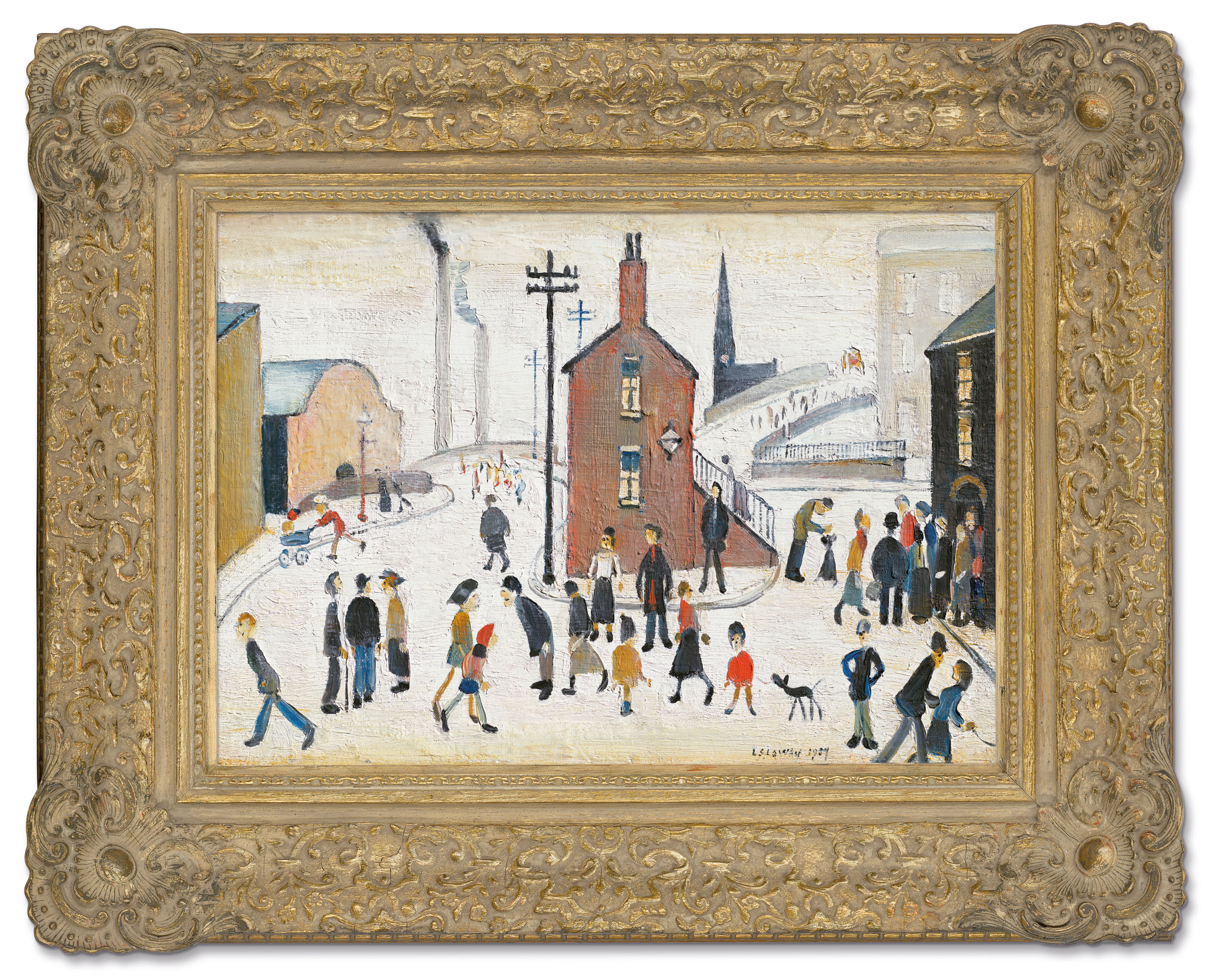 Laurence Stephen Lowry — Street Scene, изображение 2