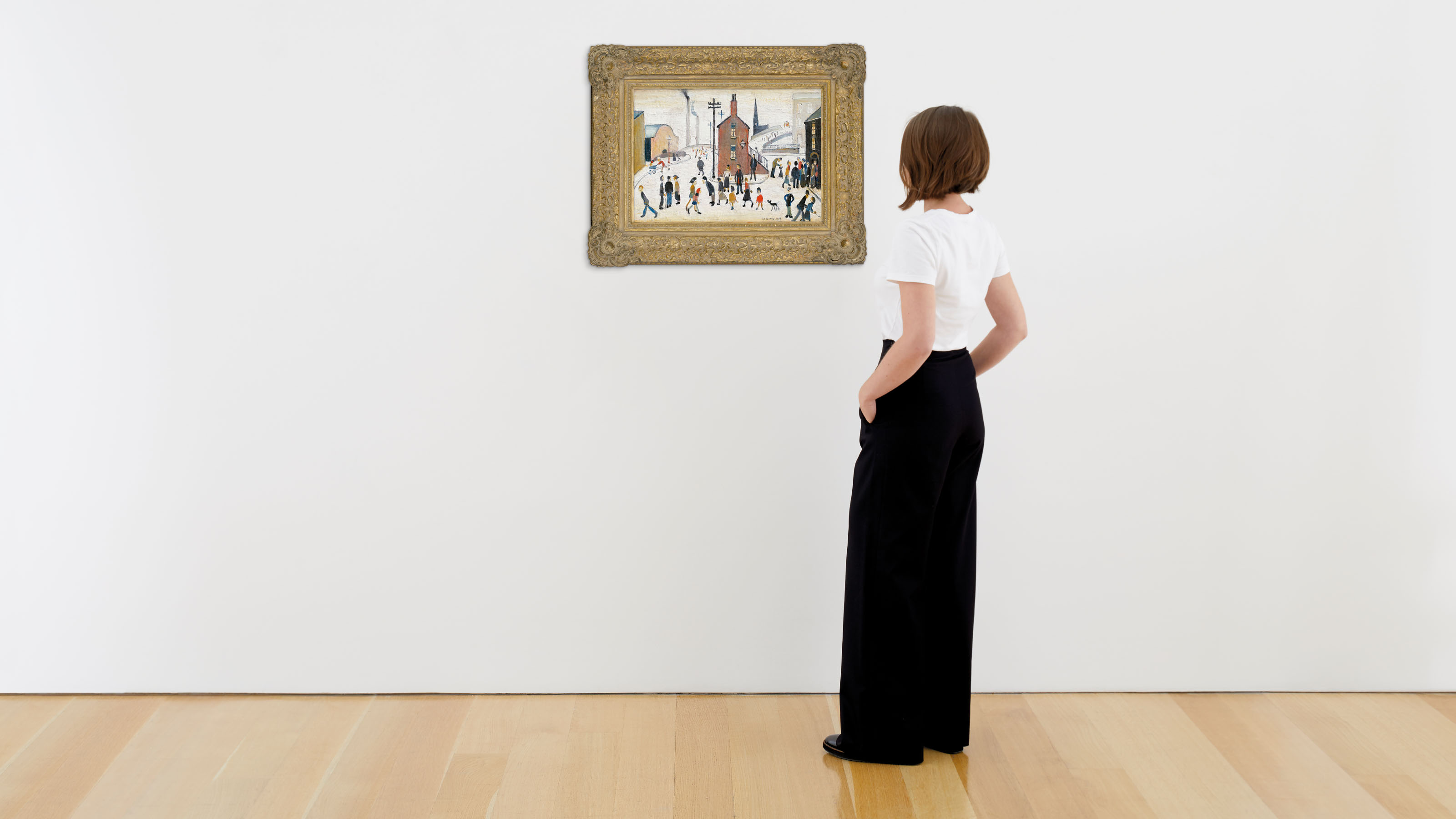 Laurence Stephen Lowry — Street Scene, изображение 4