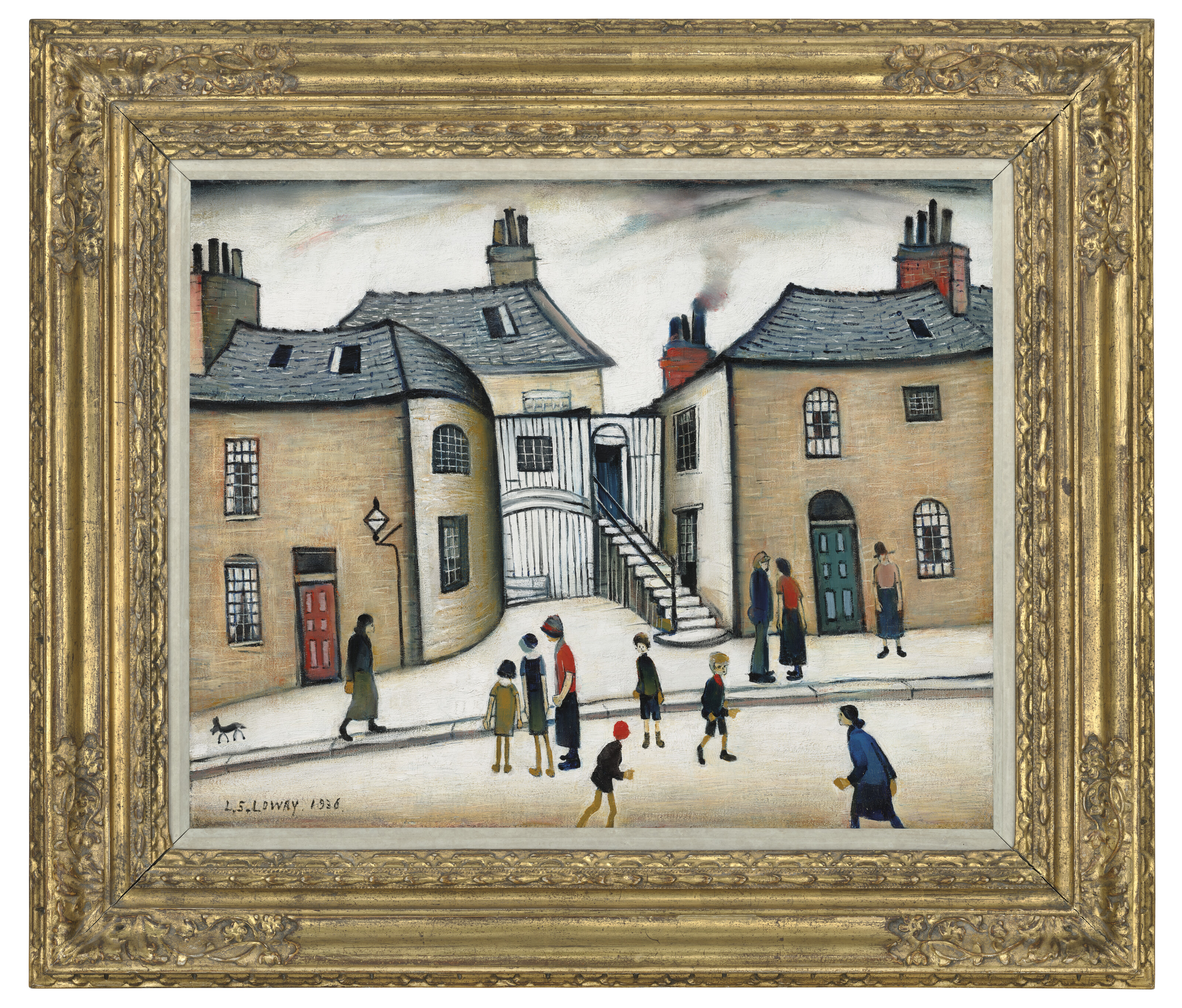 Laurence Stephen Lowry — Old Houses, Wick, изображение 2