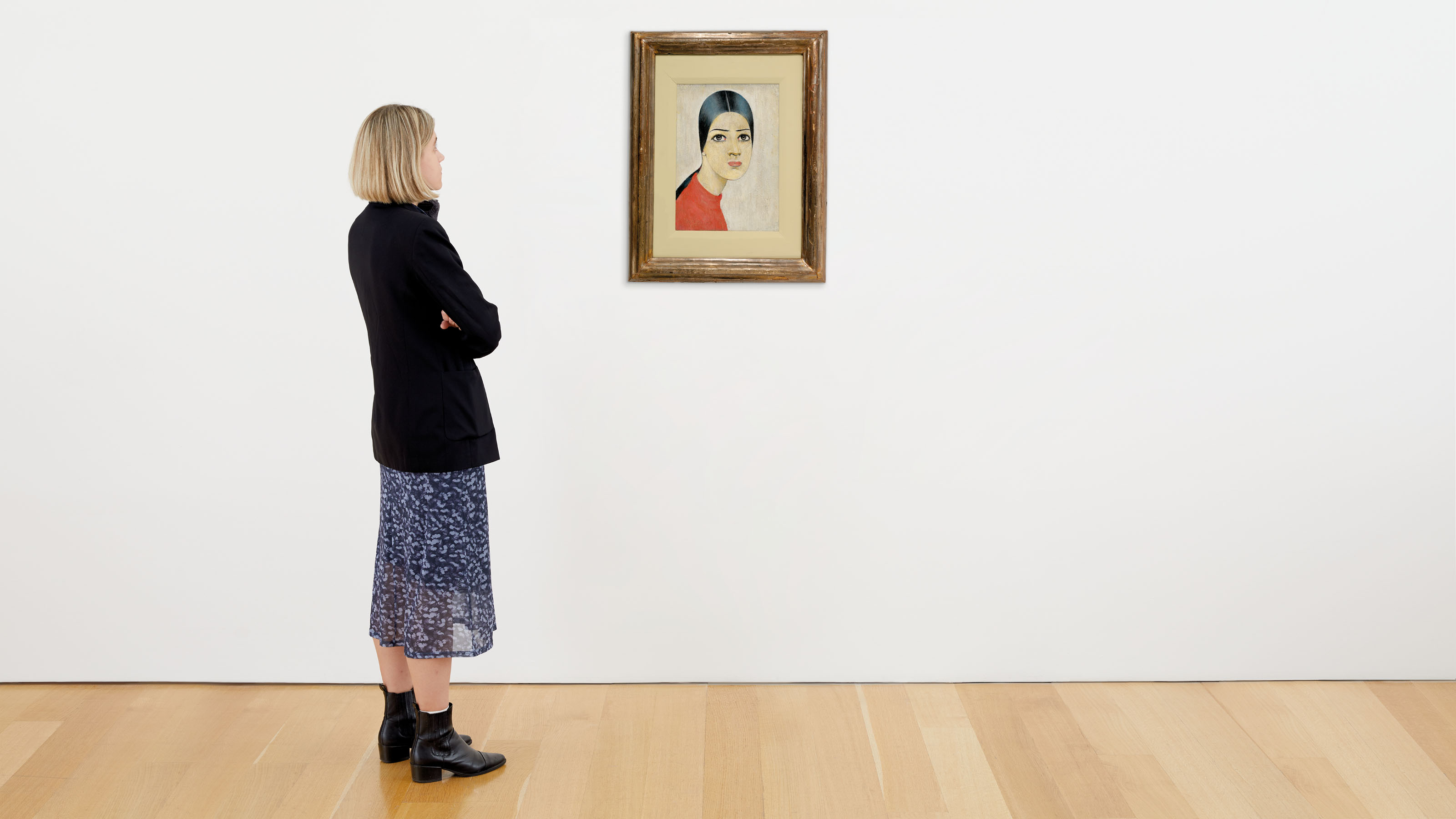 Laurence Stephen Lowry — Ann in a Red Jumper, изображение 4
