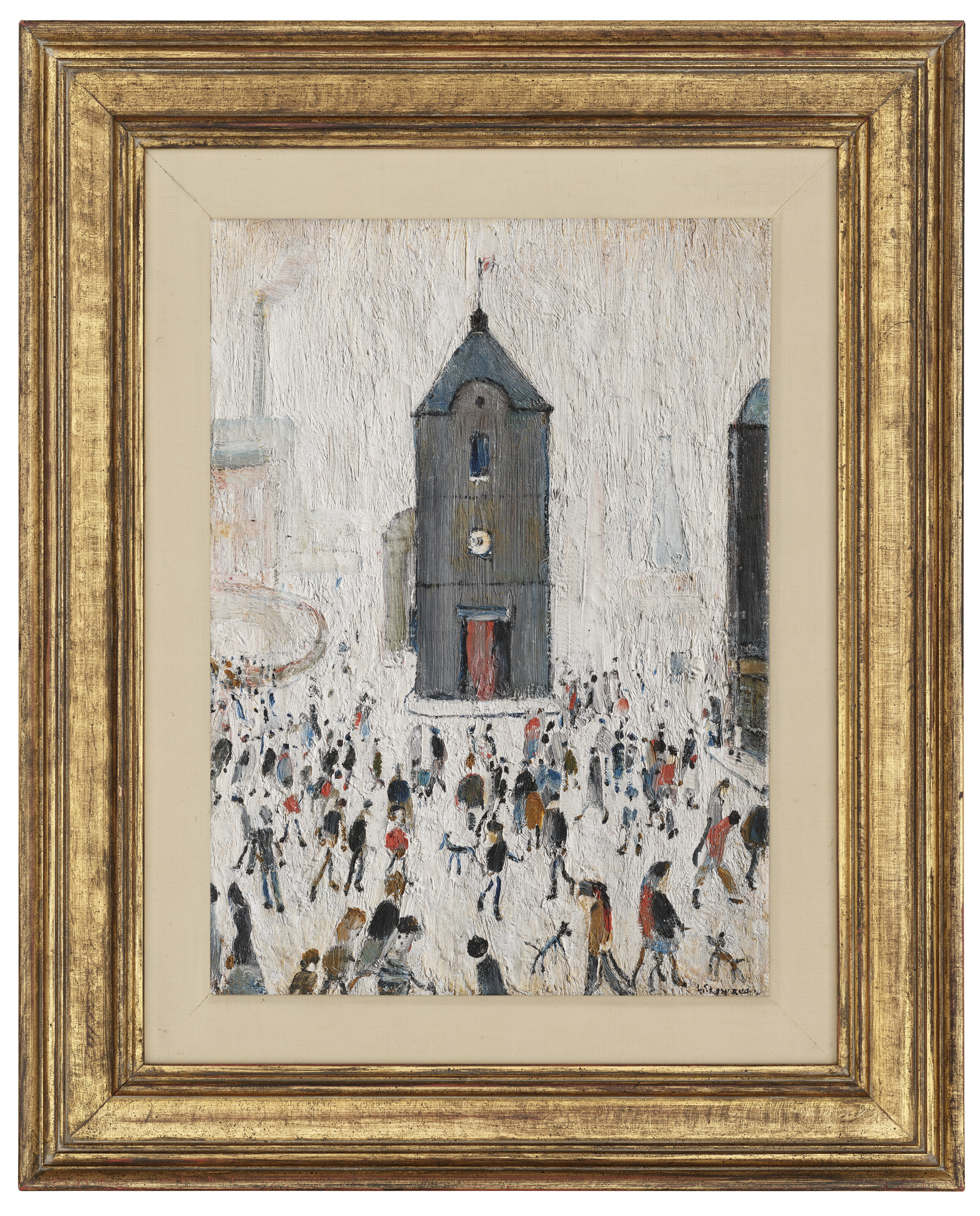 Laurence Stephen Lowry — The Black Church, изображение 2