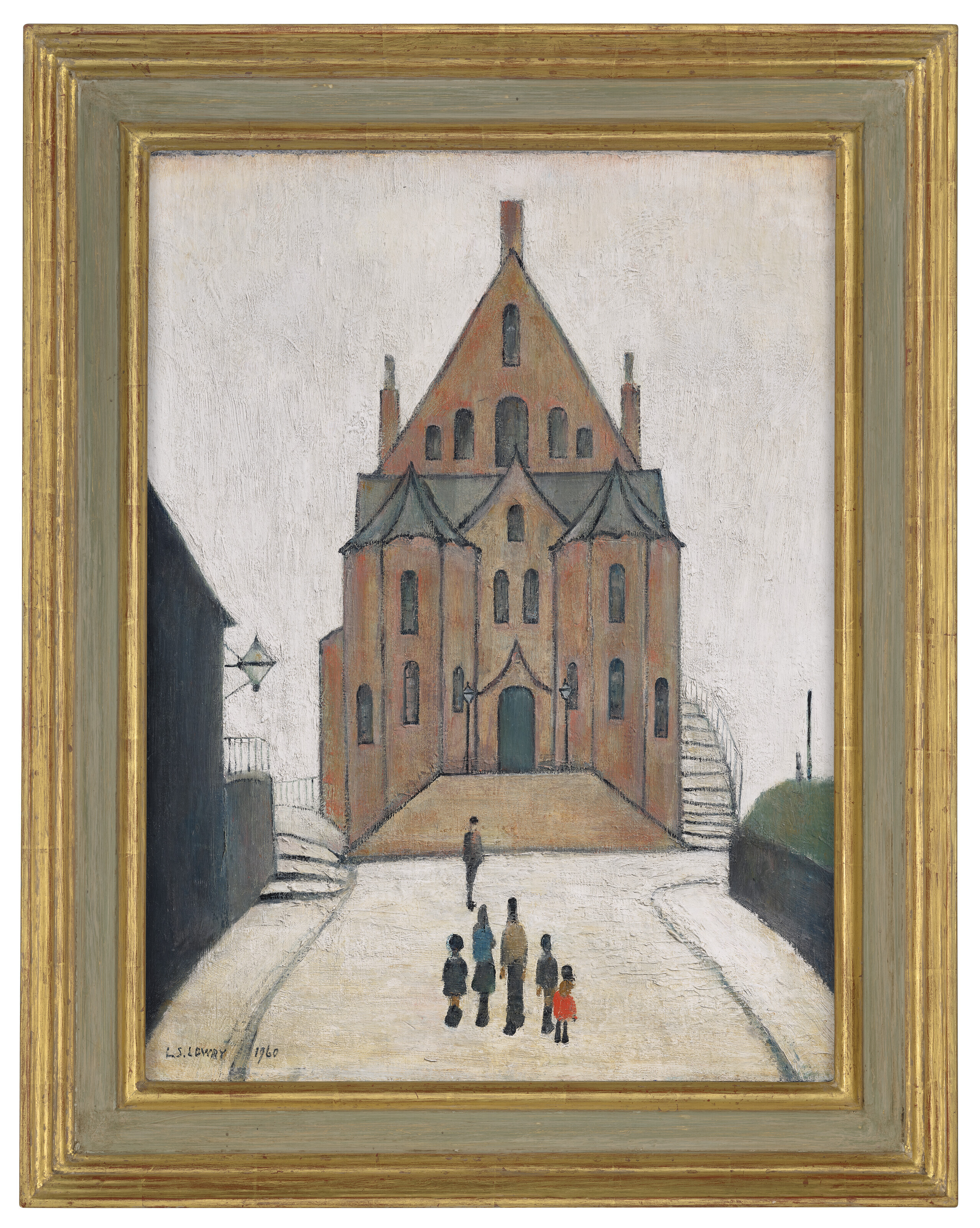 Laurence Stephen Lowry — Old Church, Merthyr-Tydfil, изображение 2