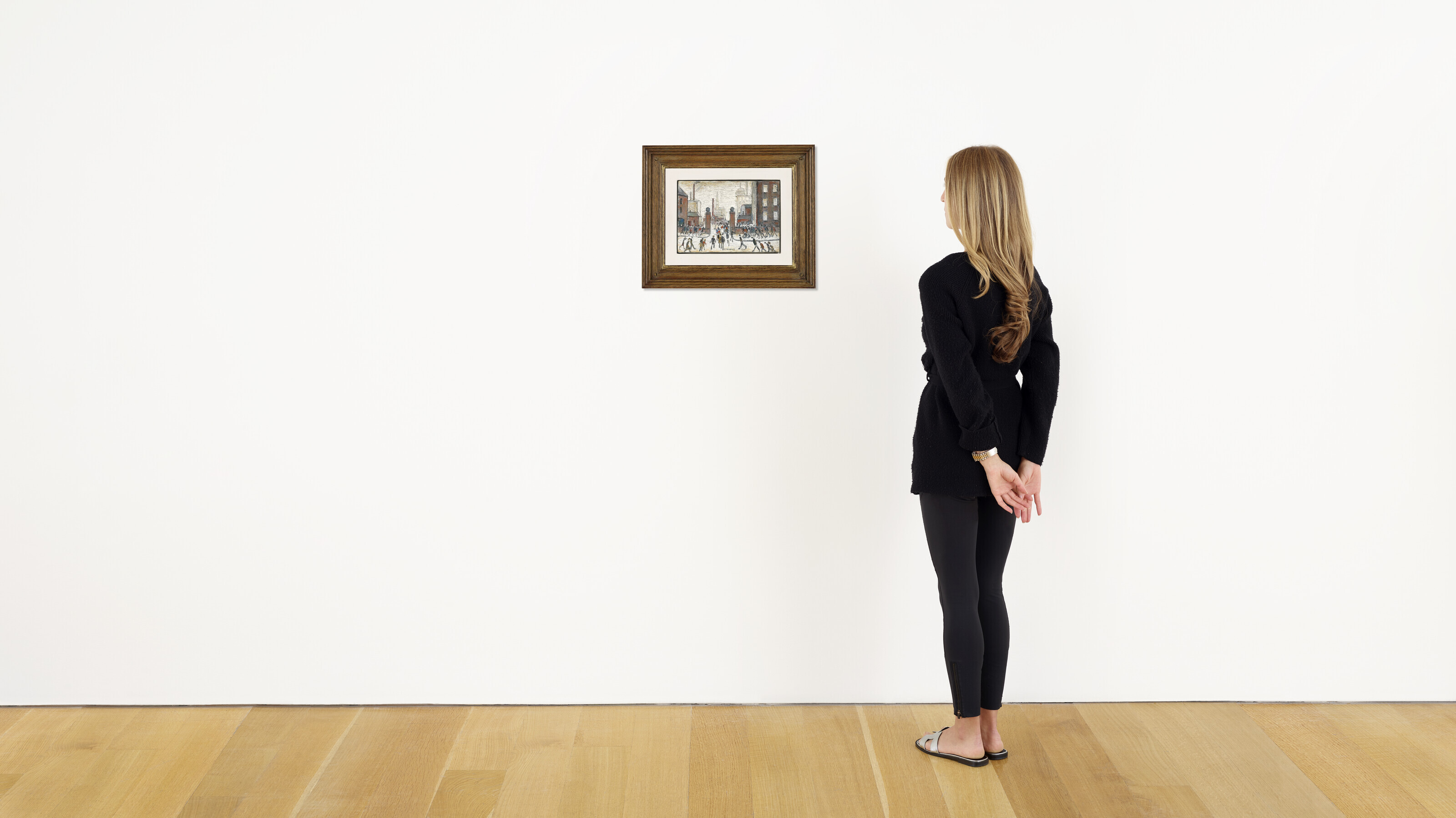 Laurence Stephen Lowry — A Mill Scene, Wigan, изображение 4