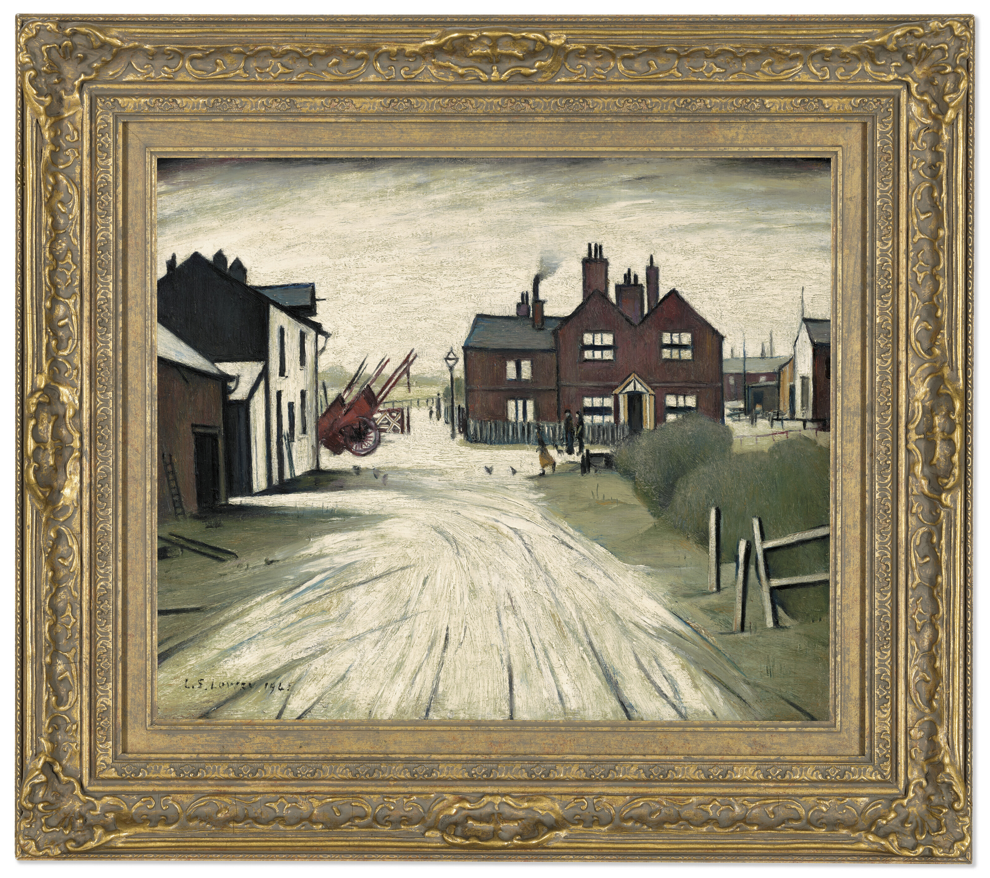 Laurence Stephen Lowry — A Lancashire Farm, изображение 2