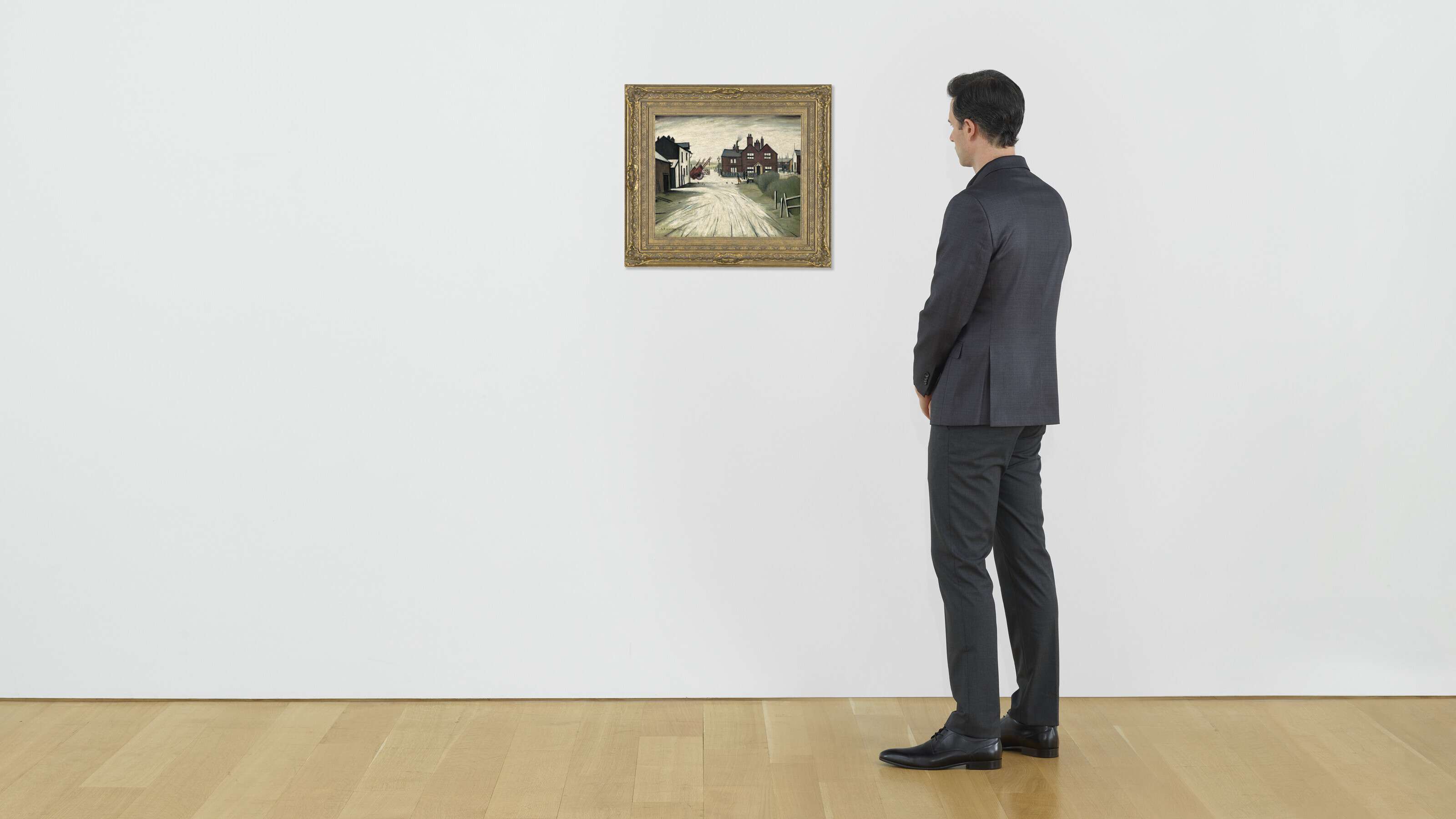 Laurence Stephen Lowry — A Lancashire Farm, изображение 4