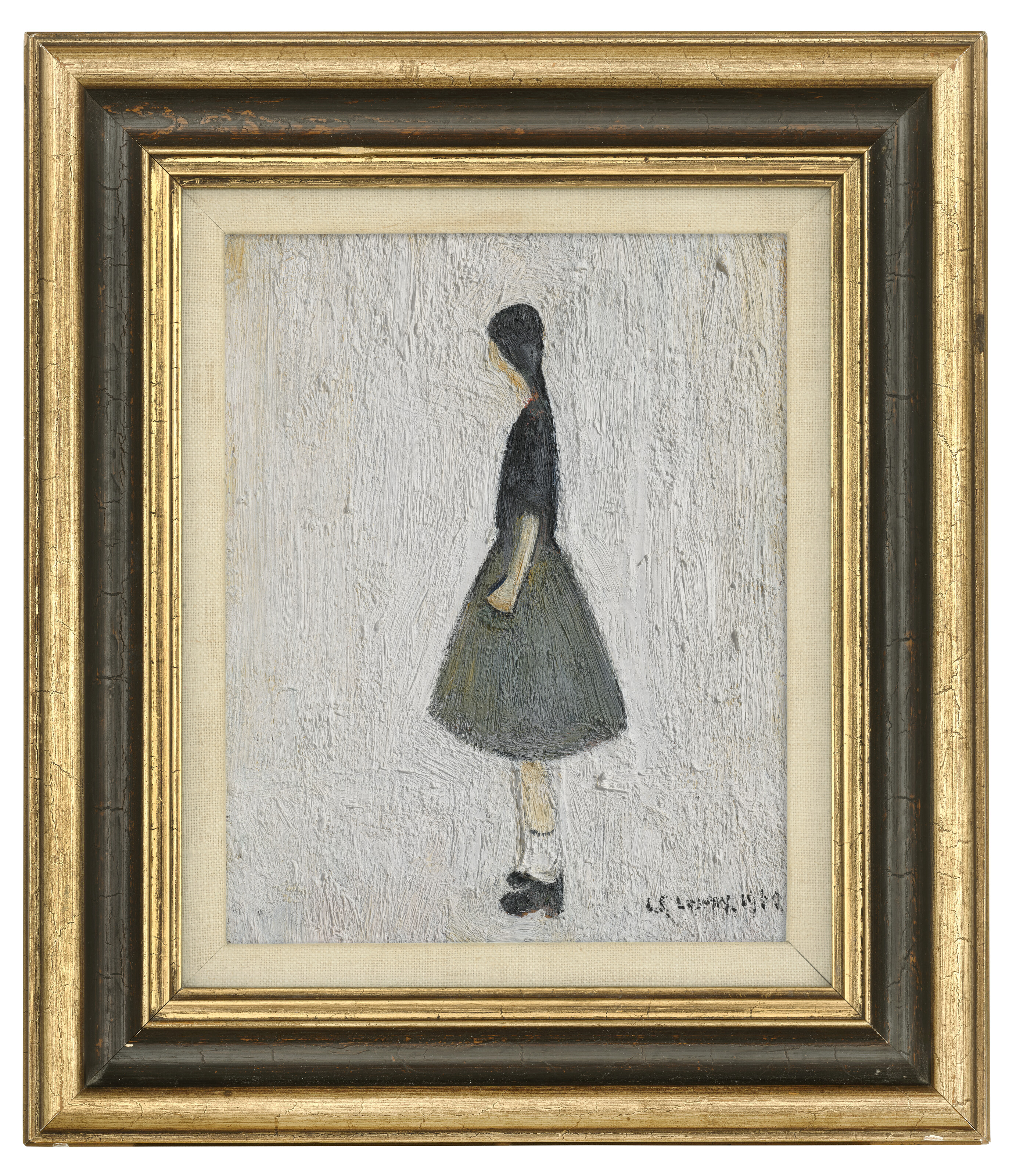 Laurence Stephen Lowry — Girl with white socks, изображение 2