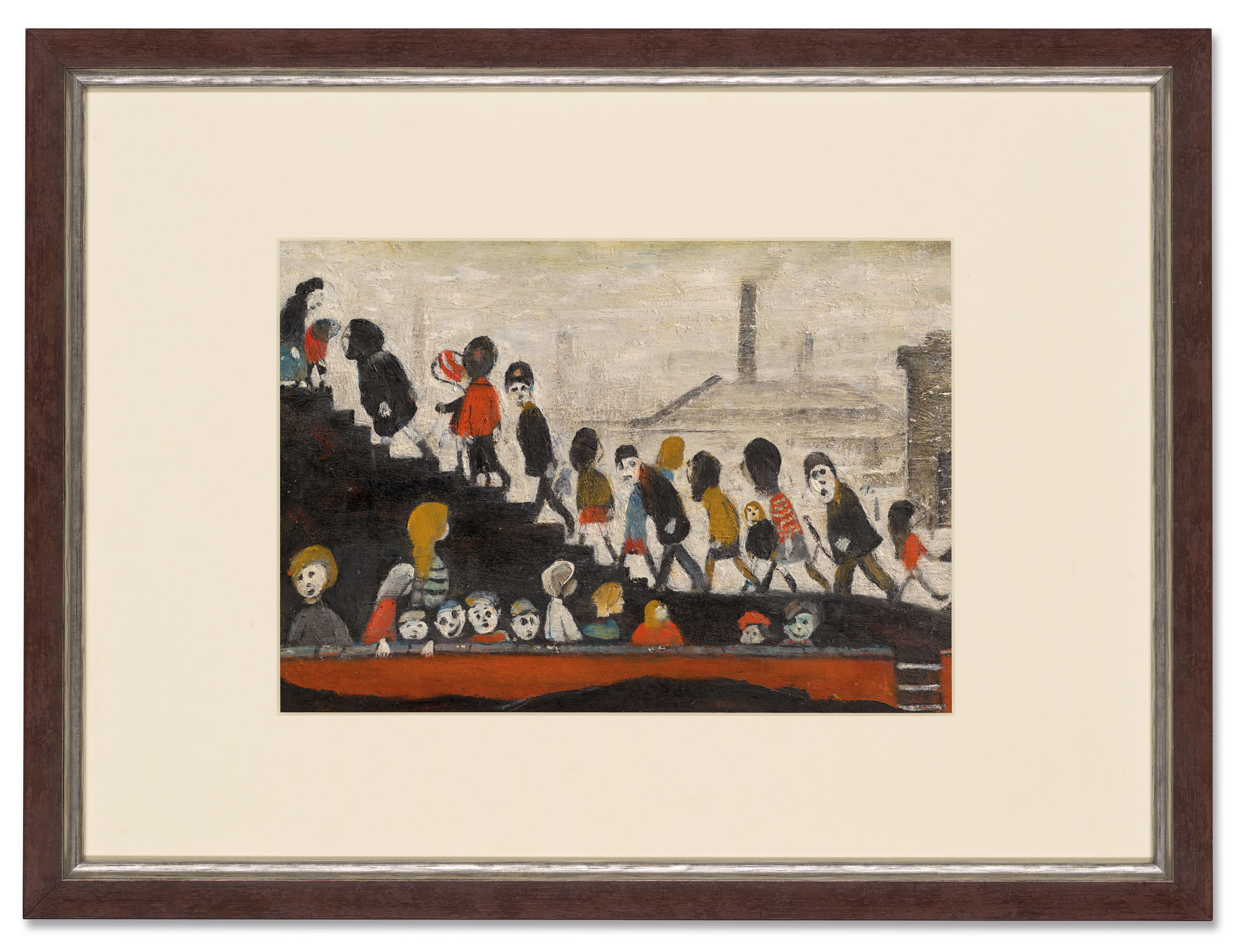 Laurence Stephen Lowry — Children Walking up Steps, изображение 2