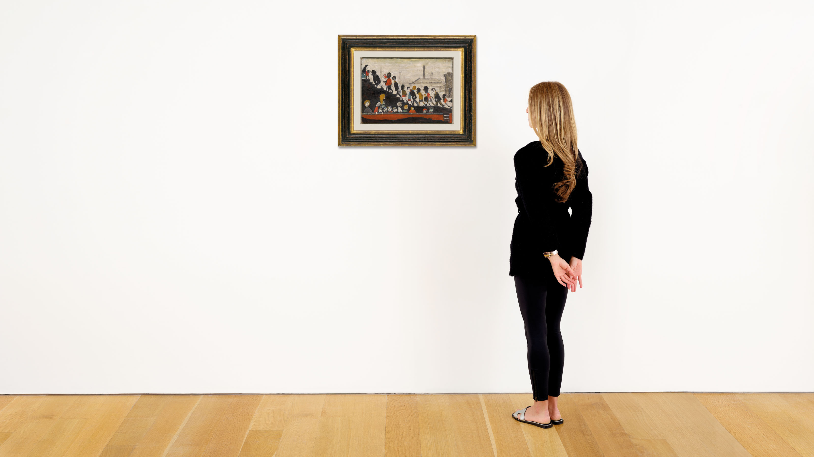 Laurence Stephen Lowry — Children Walking up Steps, изображение 5