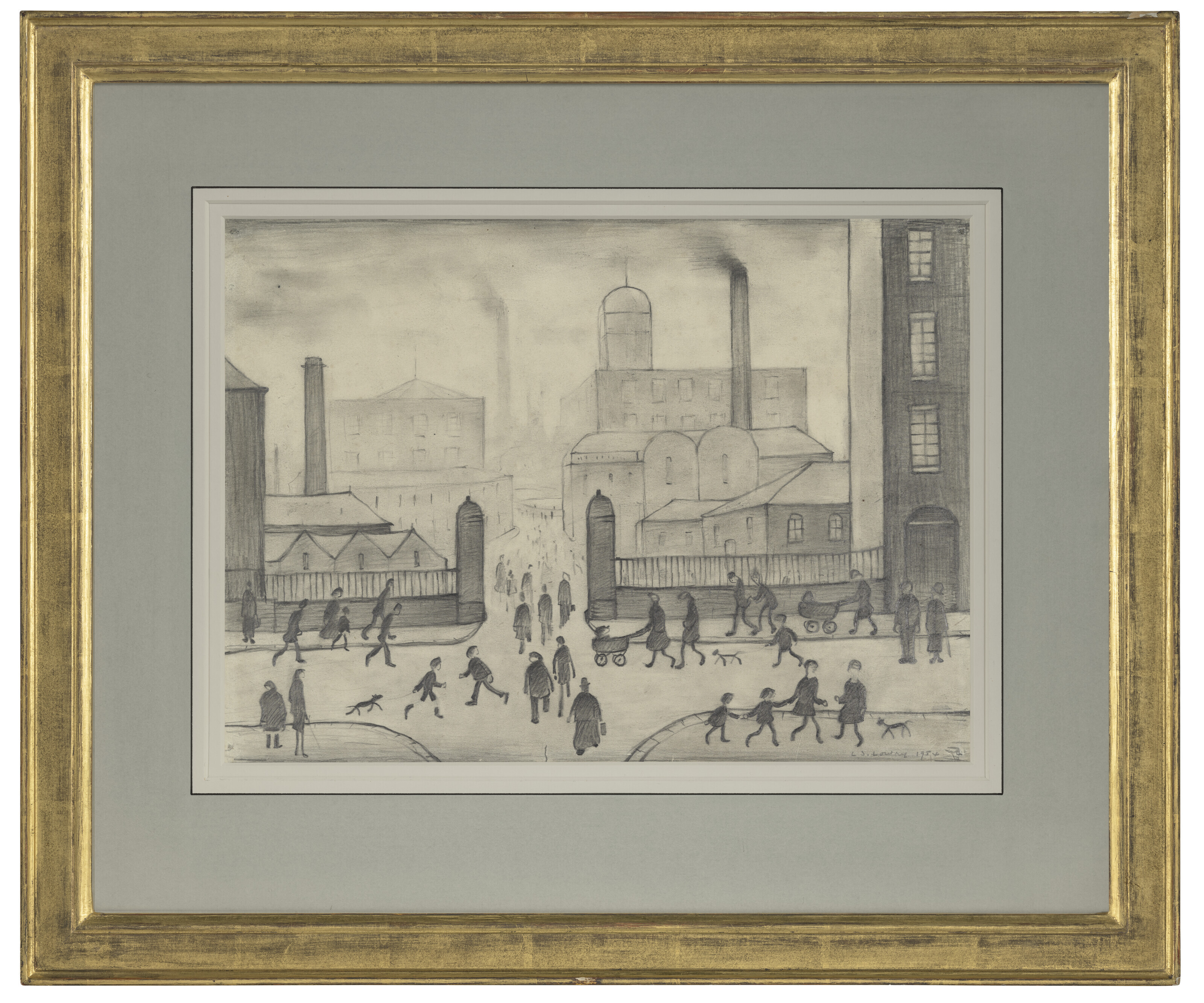 Laurence Stephen Lowry — Mill Gates, изображение 2