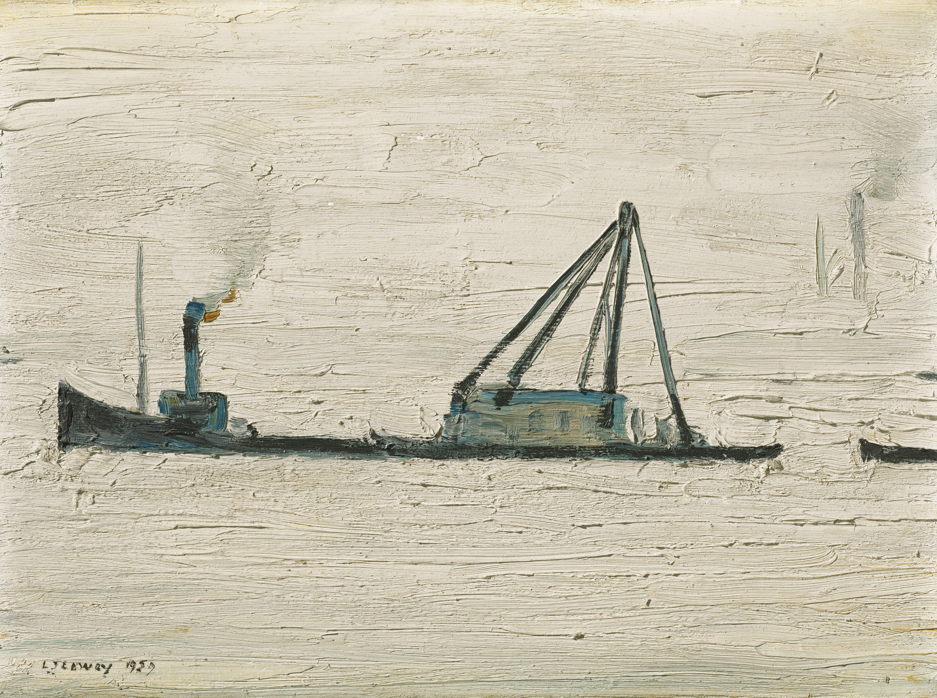 Laurence Stephen Lowry — Barge
