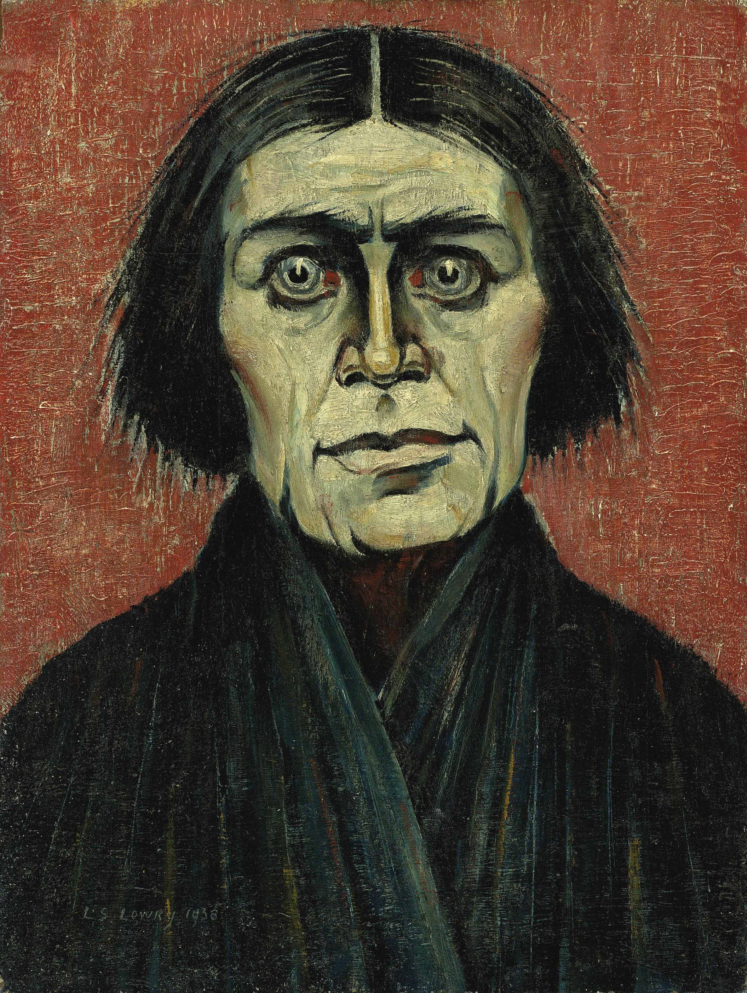 Laurence Stephen Lowry — Portrait of a Woman