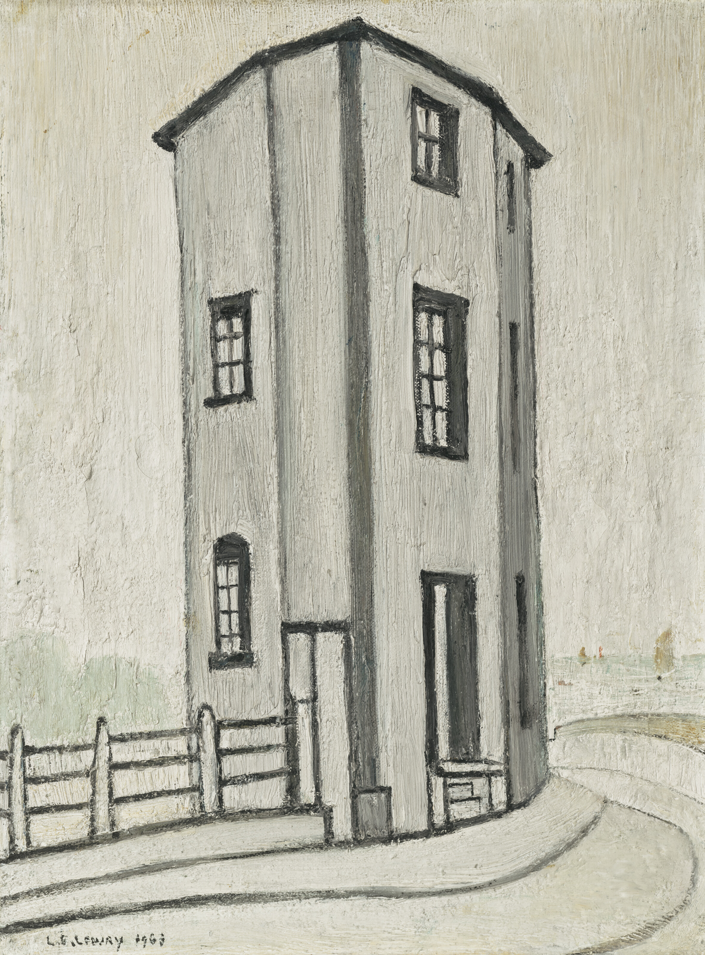 Laurence Stephen Lowry — An Old House, Lytham