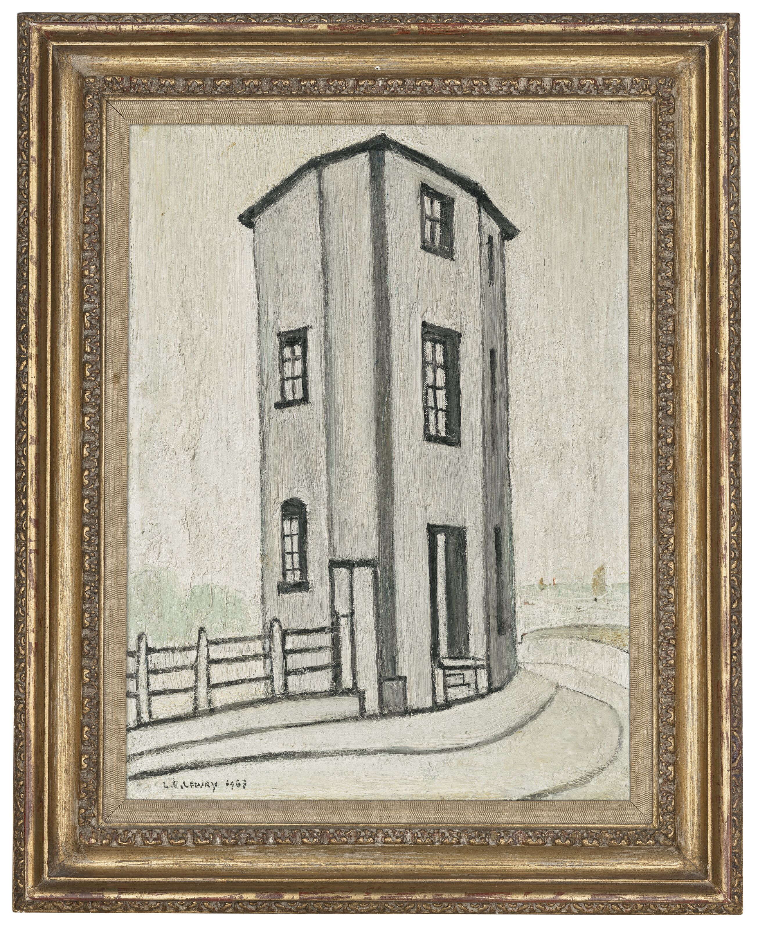 Laurence Stephen Lowry — An Old House, Lytham, изображение 2