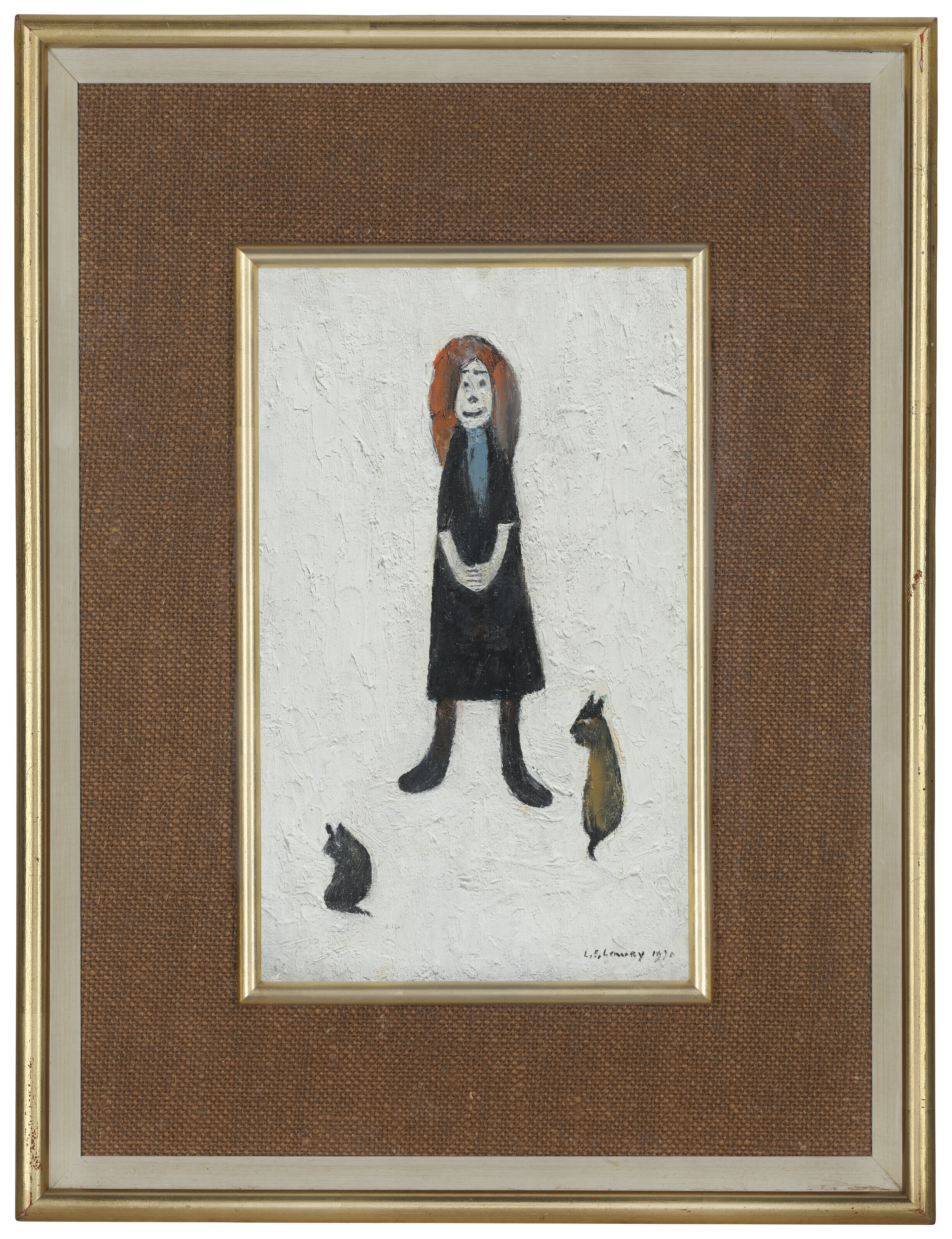 Laurence Stephen Lowry — Woman with Dogs, изображение 2