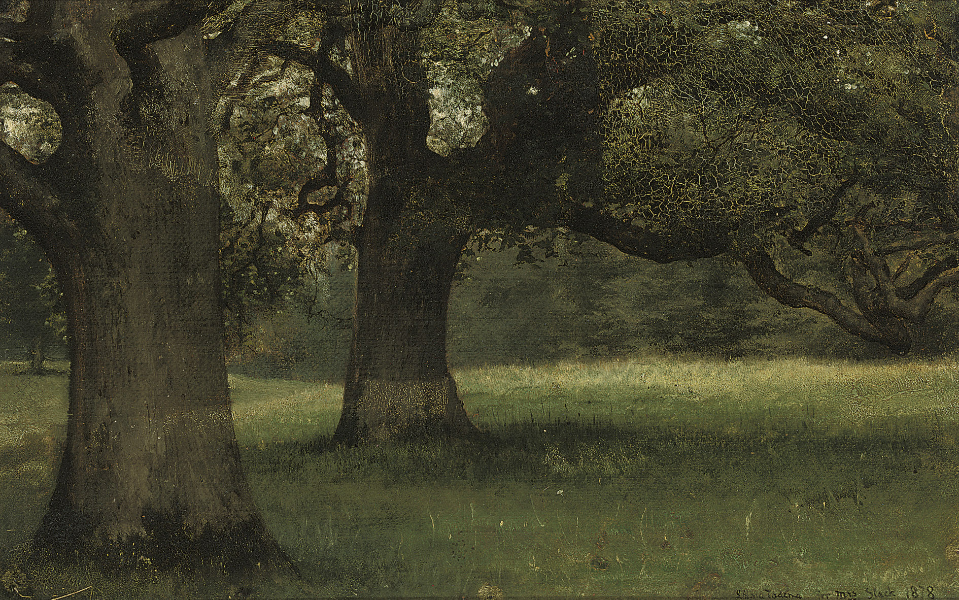 Lawrence Alma-Tadema — Дубы в Кидбрук-парке