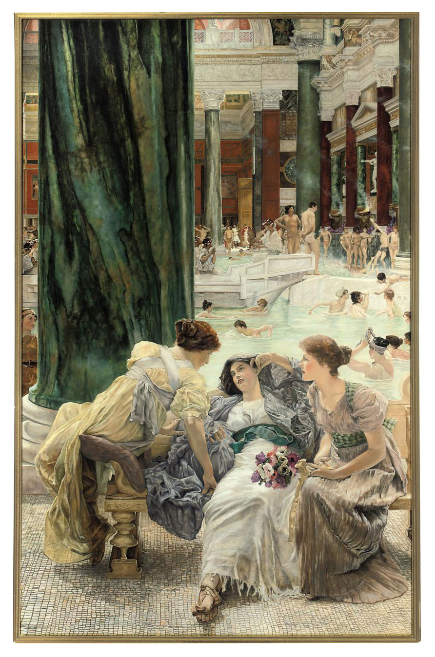 Lawrence Alma-Tadema — Бани Каракаллы