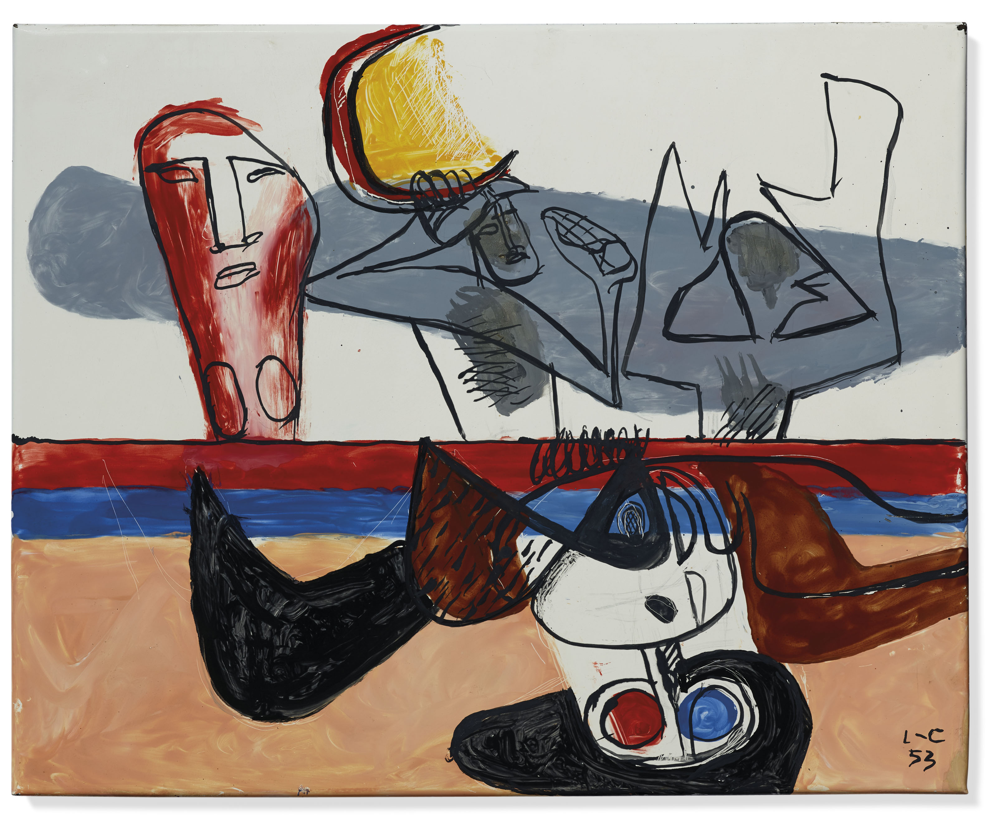 Le Corbusier — Победа над Азией в серии Тауро, 1953, изображение 2