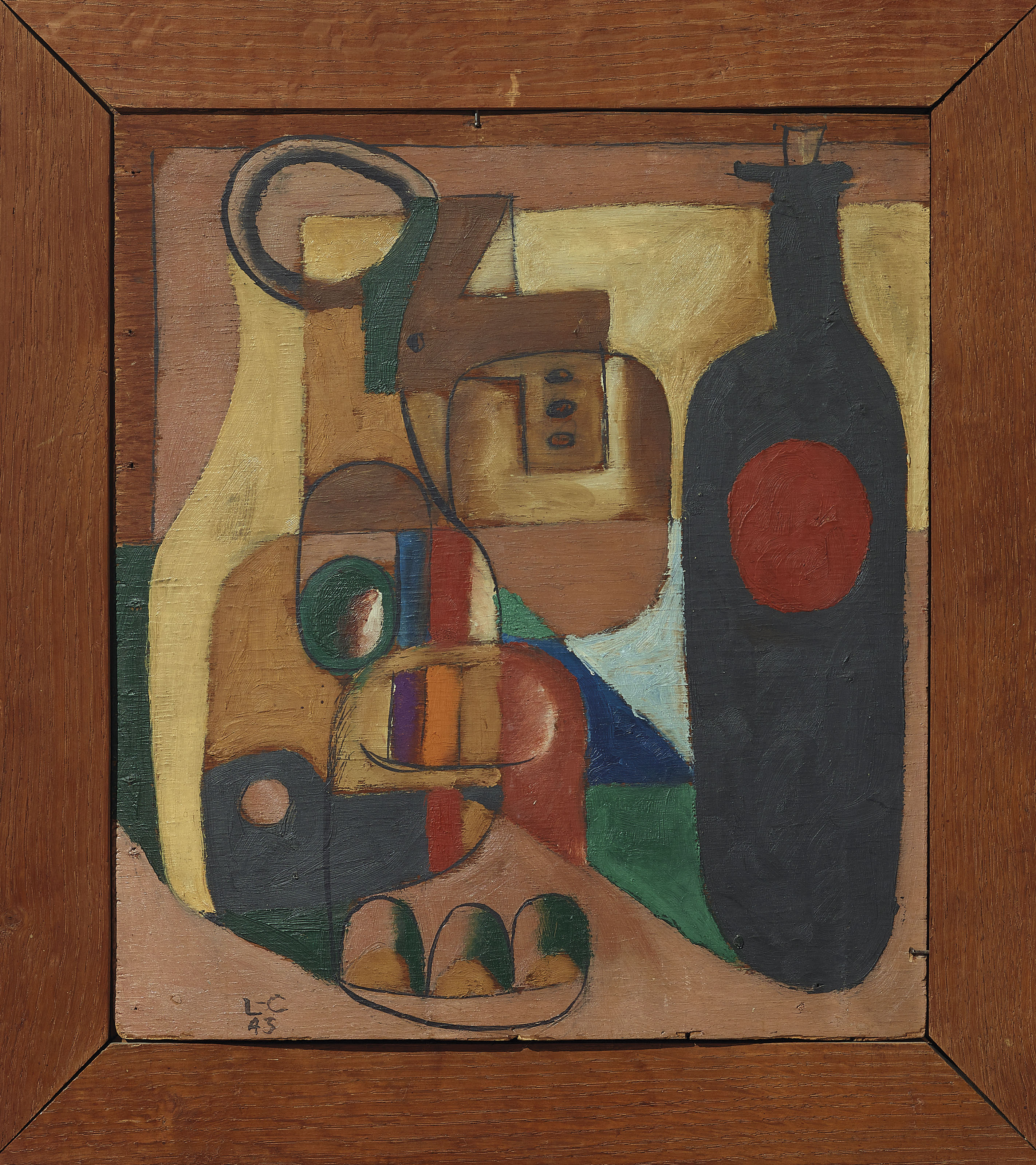 Le Corbusier — Смерть природы в черном балагане и в графине, 1943, изображение 2