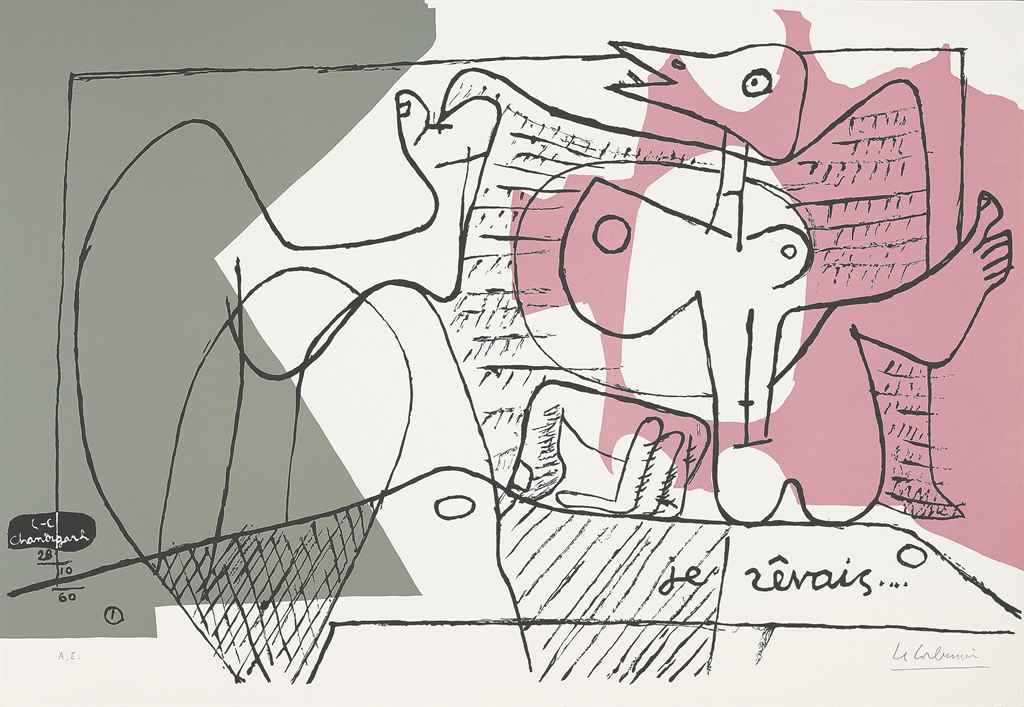 Le Corbusier — Двенадцать тарелок, от: Cortège (Weber 86-97, 100-101), изображение 1