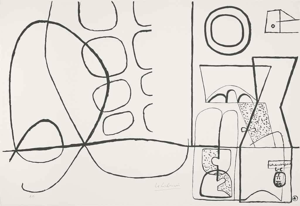 Le Corbusier — Двенадцать тарелок, от: Cortège (Weber 86-97, 100-101), изображение 11