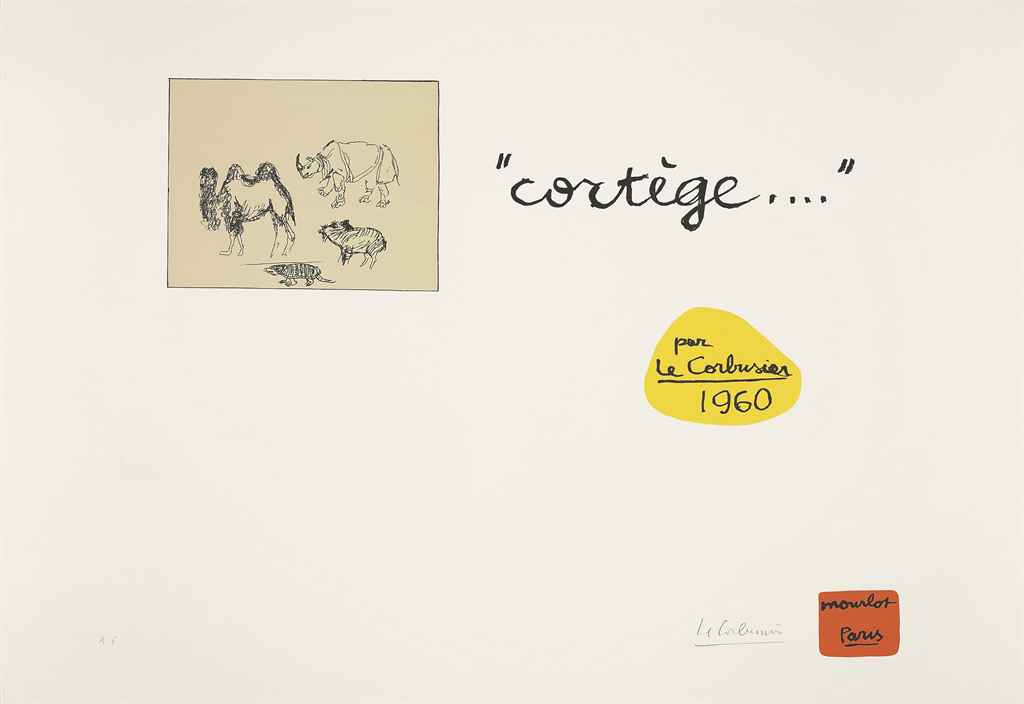 Le Corbusier — Двенадцать тарелок, от: Cortège (Weber 86-97, 100-101), изображение 12