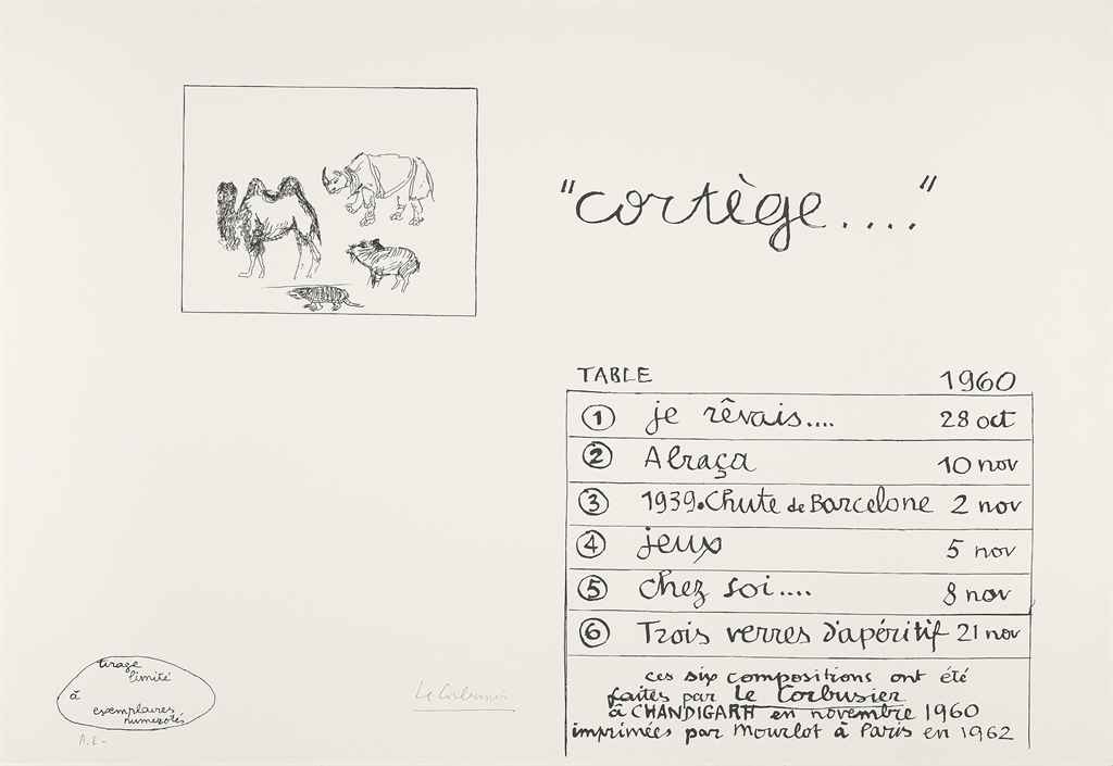 Le Corbusier — Двенадцать тарелок, от: Cortège (Weber 86-97, 100-101), изображение 13