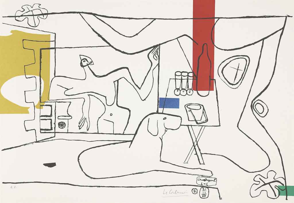 Le Corbusier — Двенадцать тарелок, от: Cortège (Weber 86-97, 100-101), изображение 3