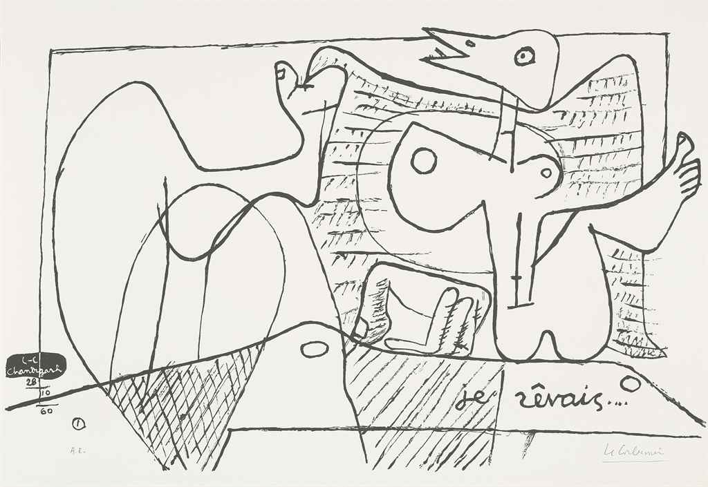 Le Corbusier — Двенадцать тарелок, от: Cortège (Weber 86-97, 100-101), изображение 5