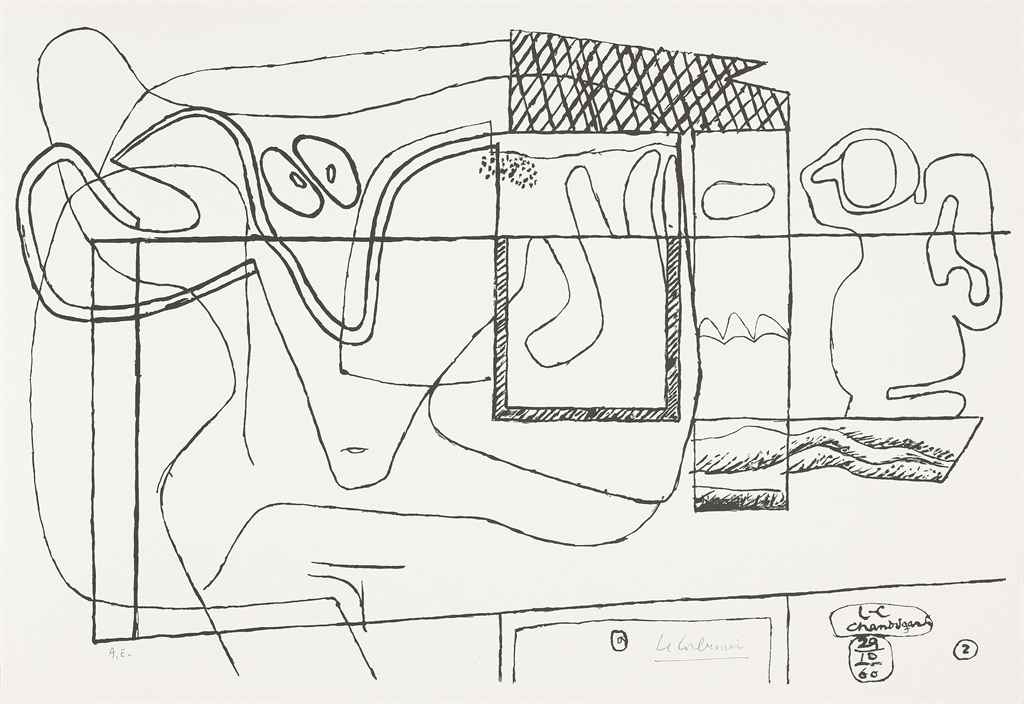 Le Corbusier — Двенадцать тарелок, от: Cortège (Weber 86-97, 100-101), изображение 7
