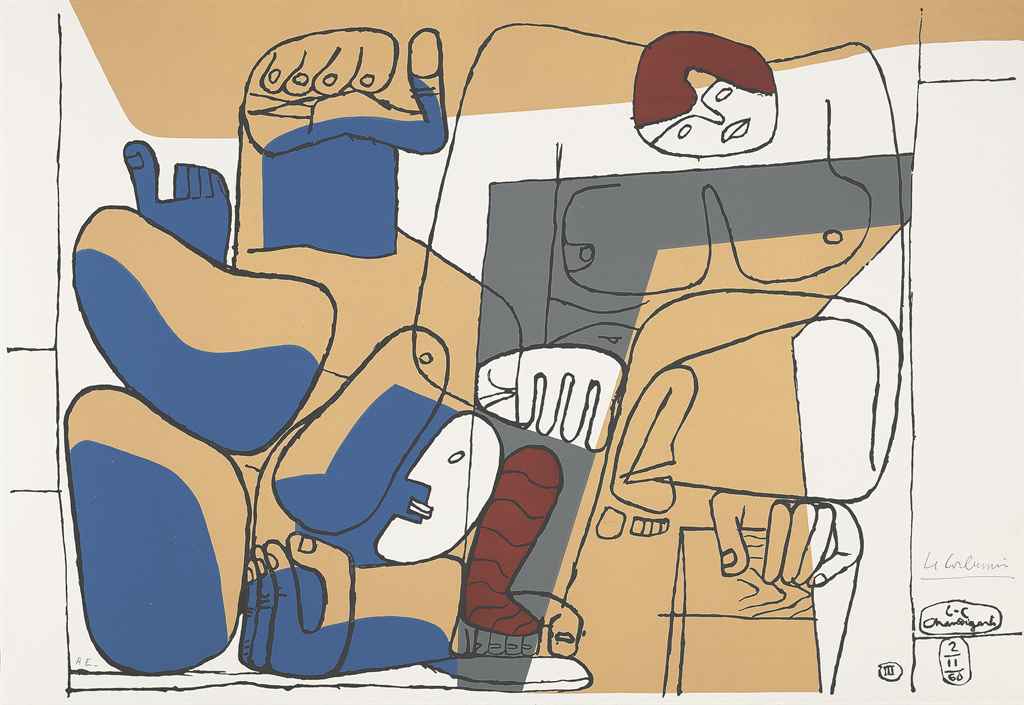 Le Corbusier — Двенадцать тарелок, от: Cortège (Weber 86-97, 100-101), изображение 8