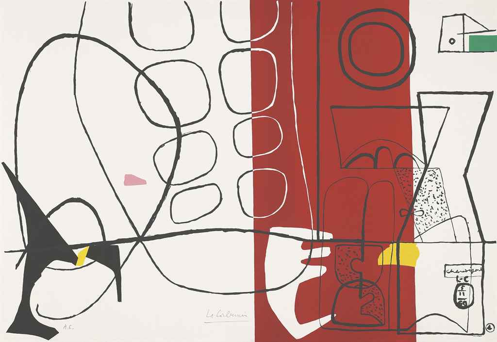Le Corbusier — Двенадцать тарелок, от: Cortège (Weber 86-97, 100-101), изображение 10