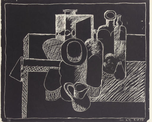 Le Corbusier — Миниатюрные "Признания", Париж, Мурло, 1957 (W. 44)