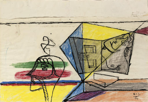 Le Corbusier — Композиция для свидания наедине с новой женщиной