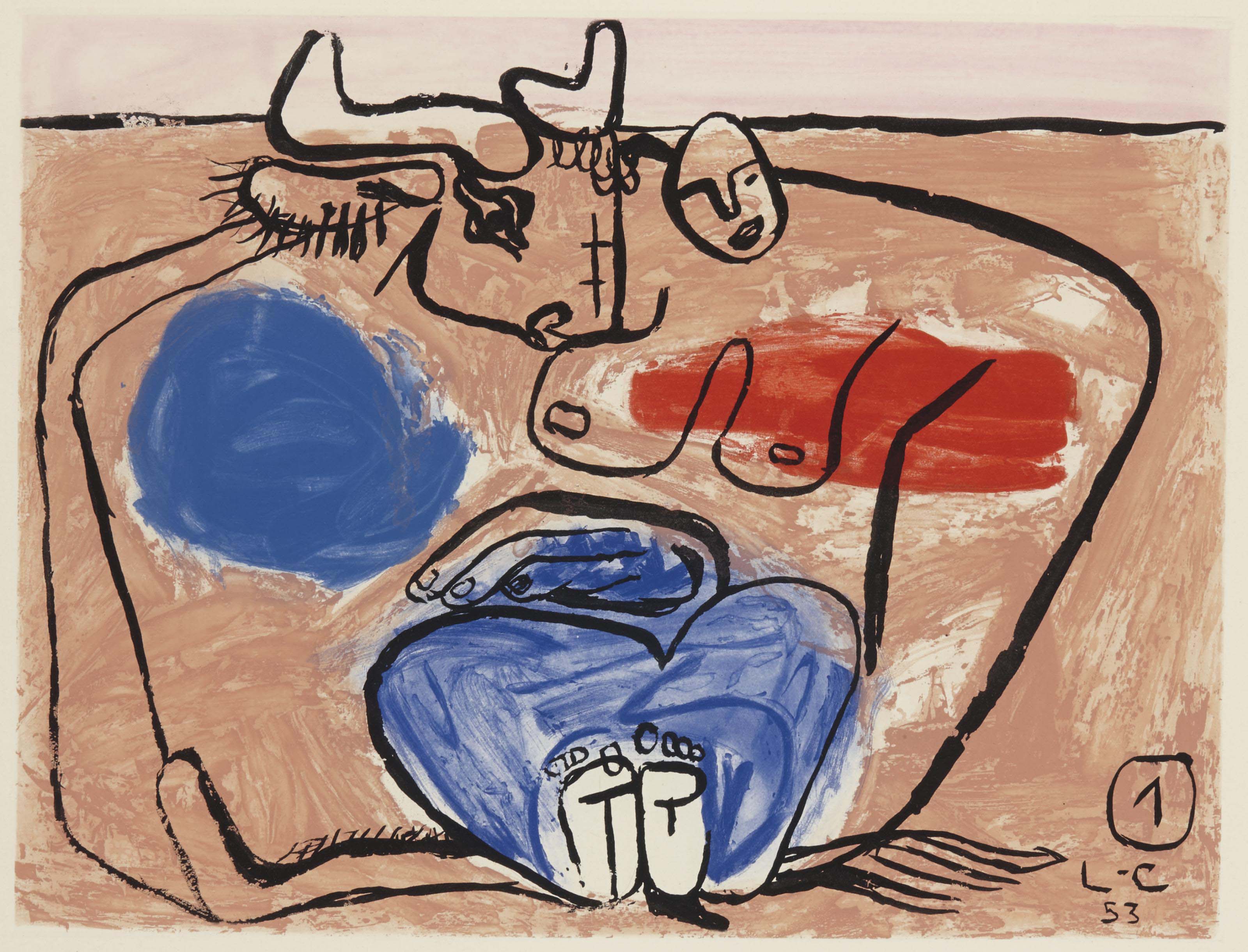 Le Corbusier — Унитэ, планш 1